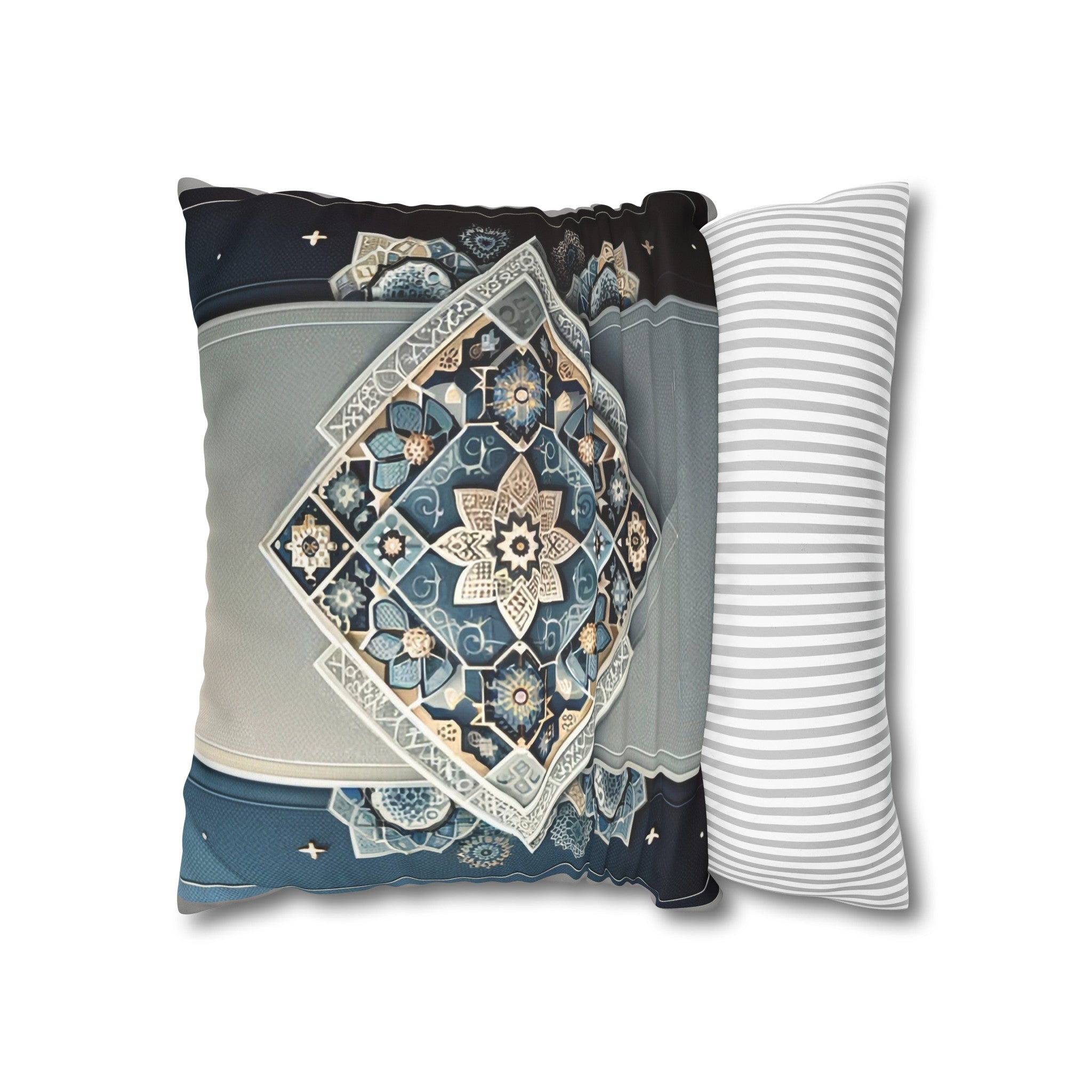 Islamic Art (7) - Suede Square Pillowcase