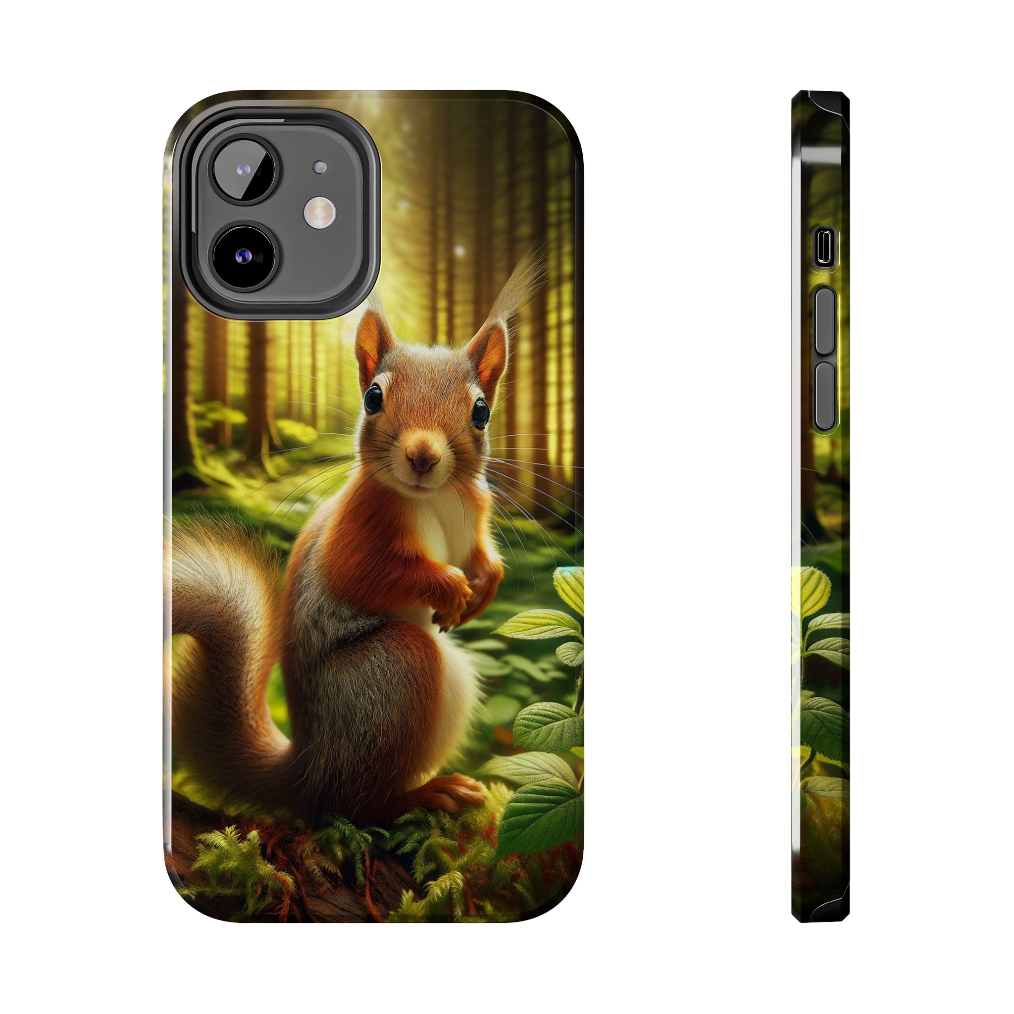 Curious squirrel - Tough Phone Case