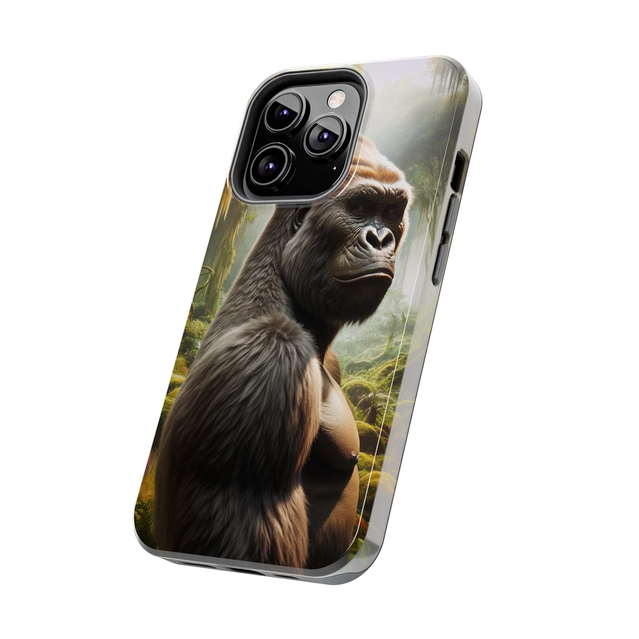 Curious gorilla - Tough Phone Case