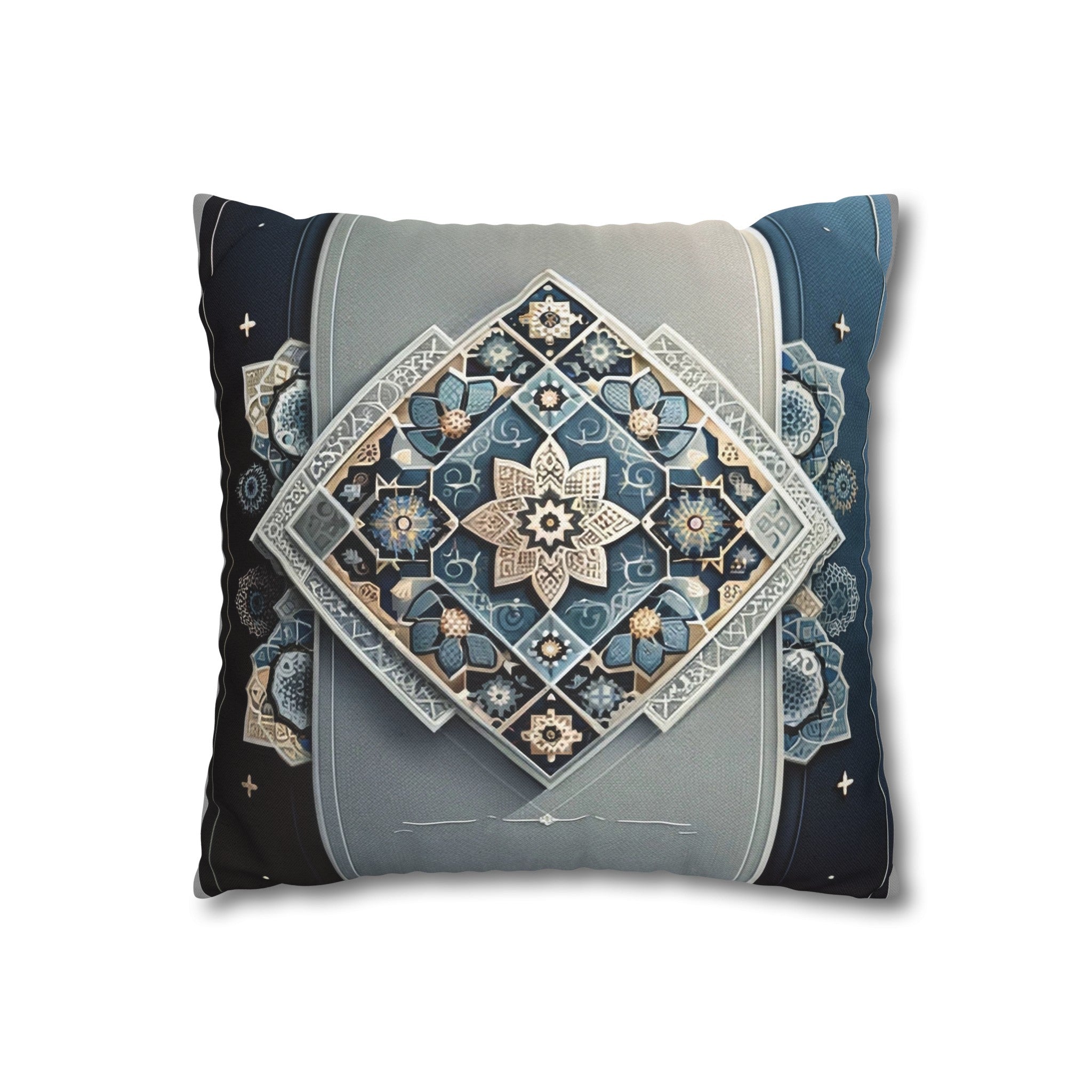 Islamic Art 7 - Polyester Square Pillowcase