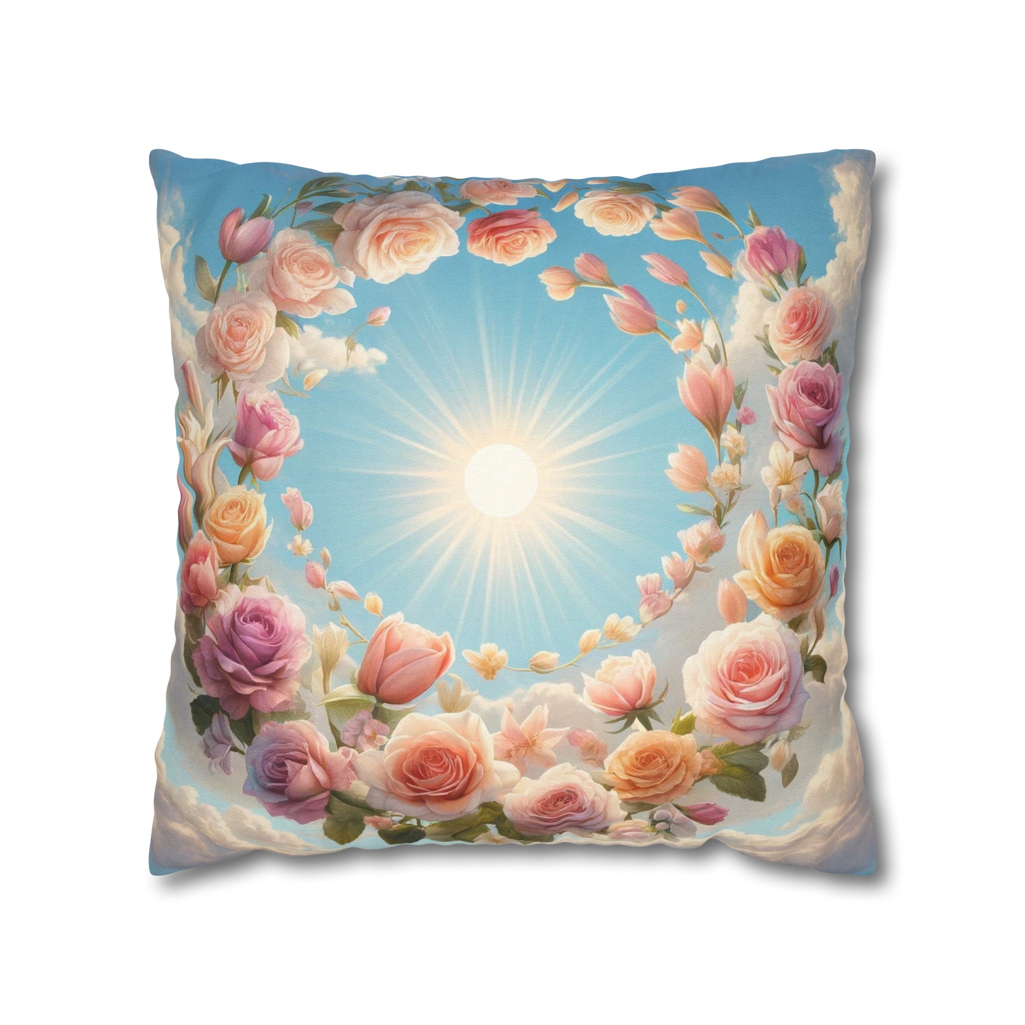 Roses (2) - Polyester Square Pillowcase