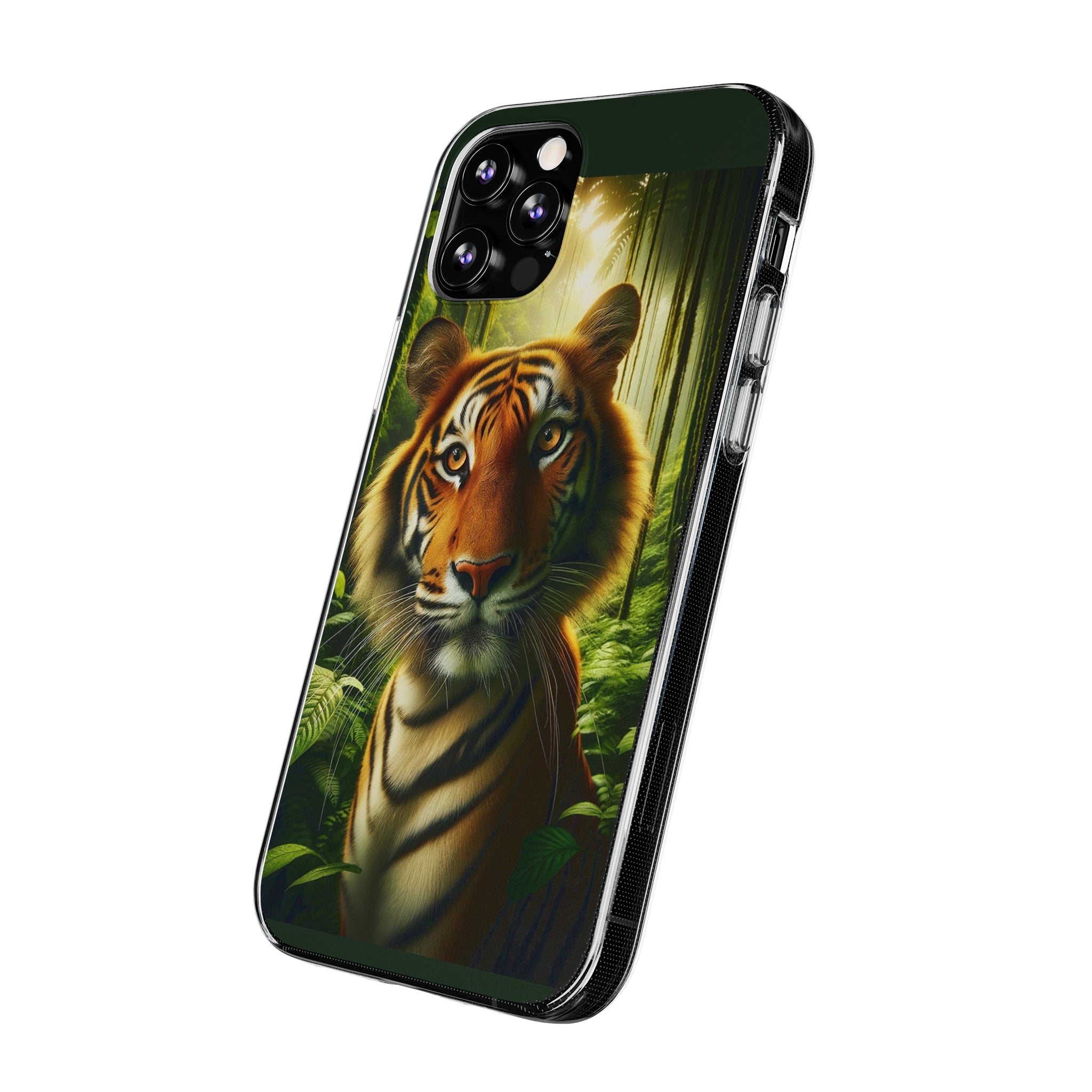 Curious Tiger - Soft Phone Cases