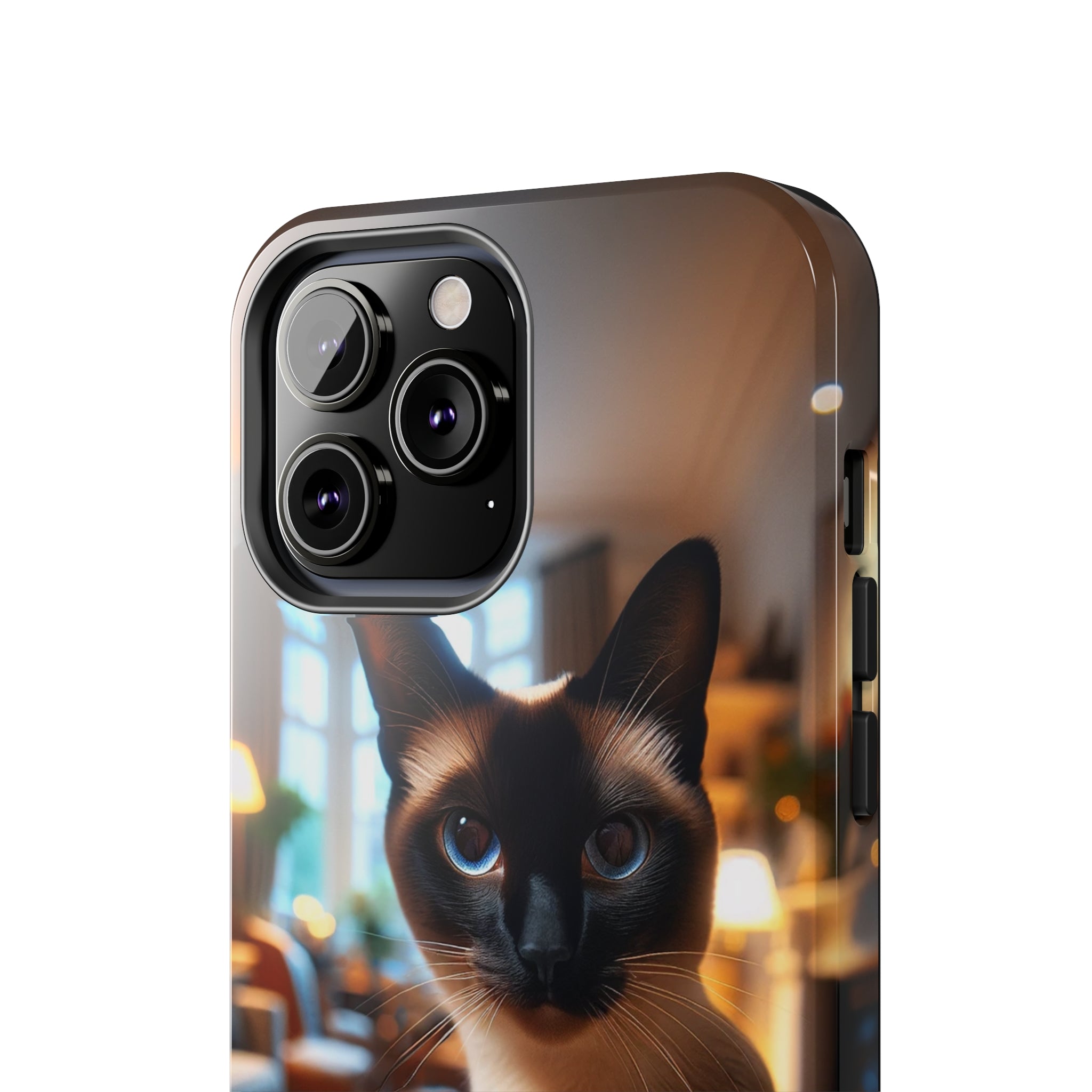 Curious cat - Tough Phone Case