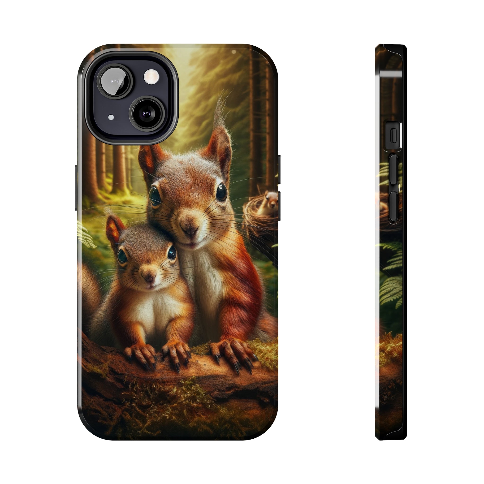 Two squirrels - Tough Phone Case