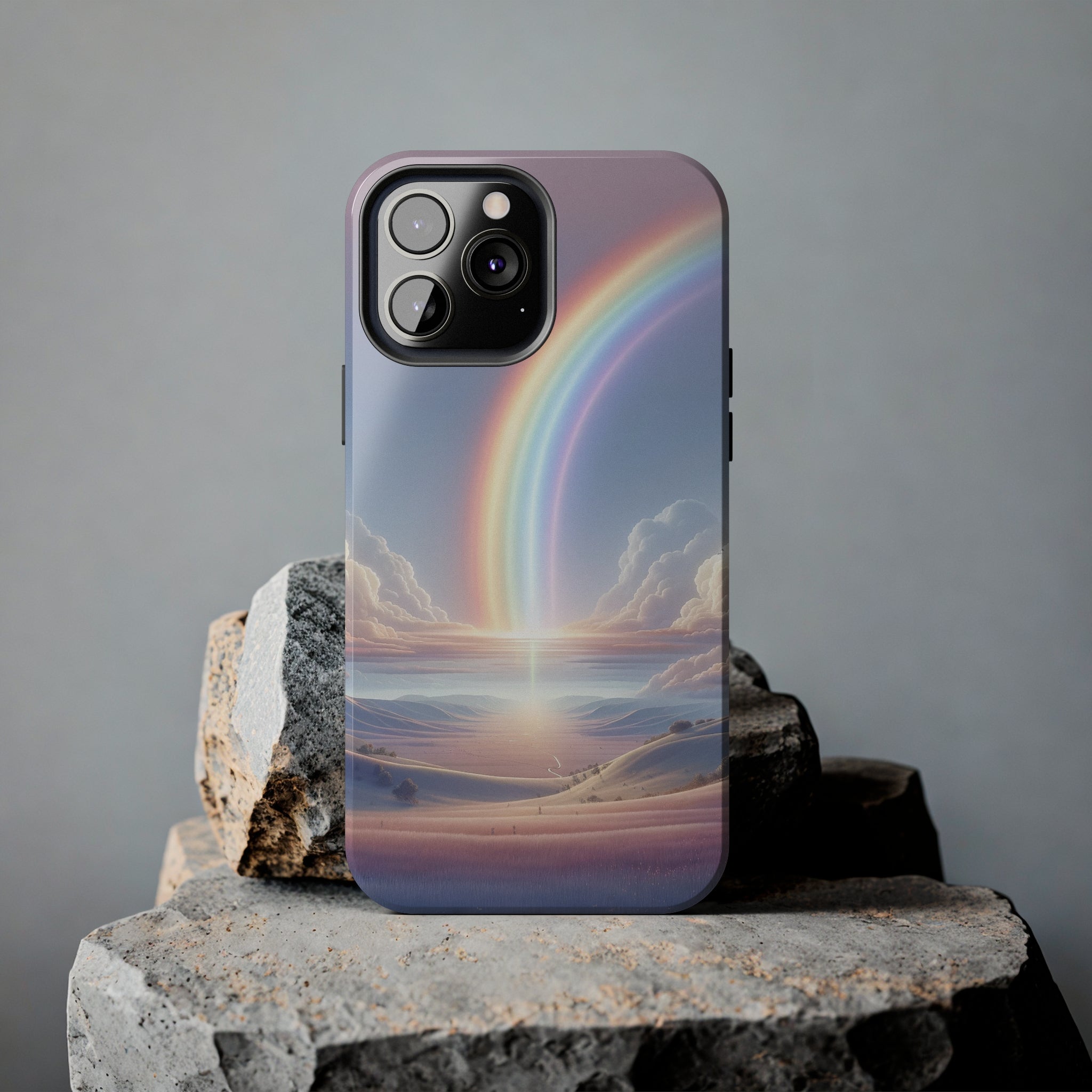 Half rainbow - Tough Phone Case