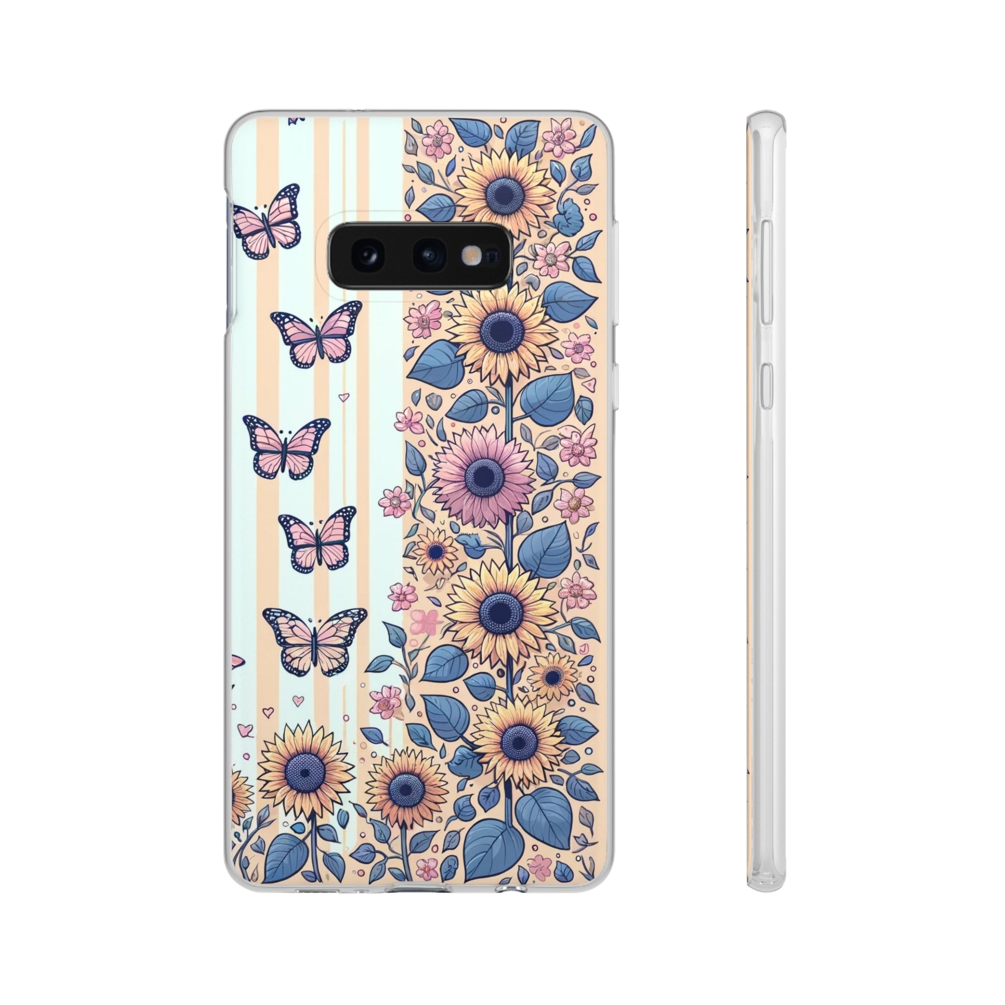 Sunflowers and butterflies - Flexi Case (Samsung only)