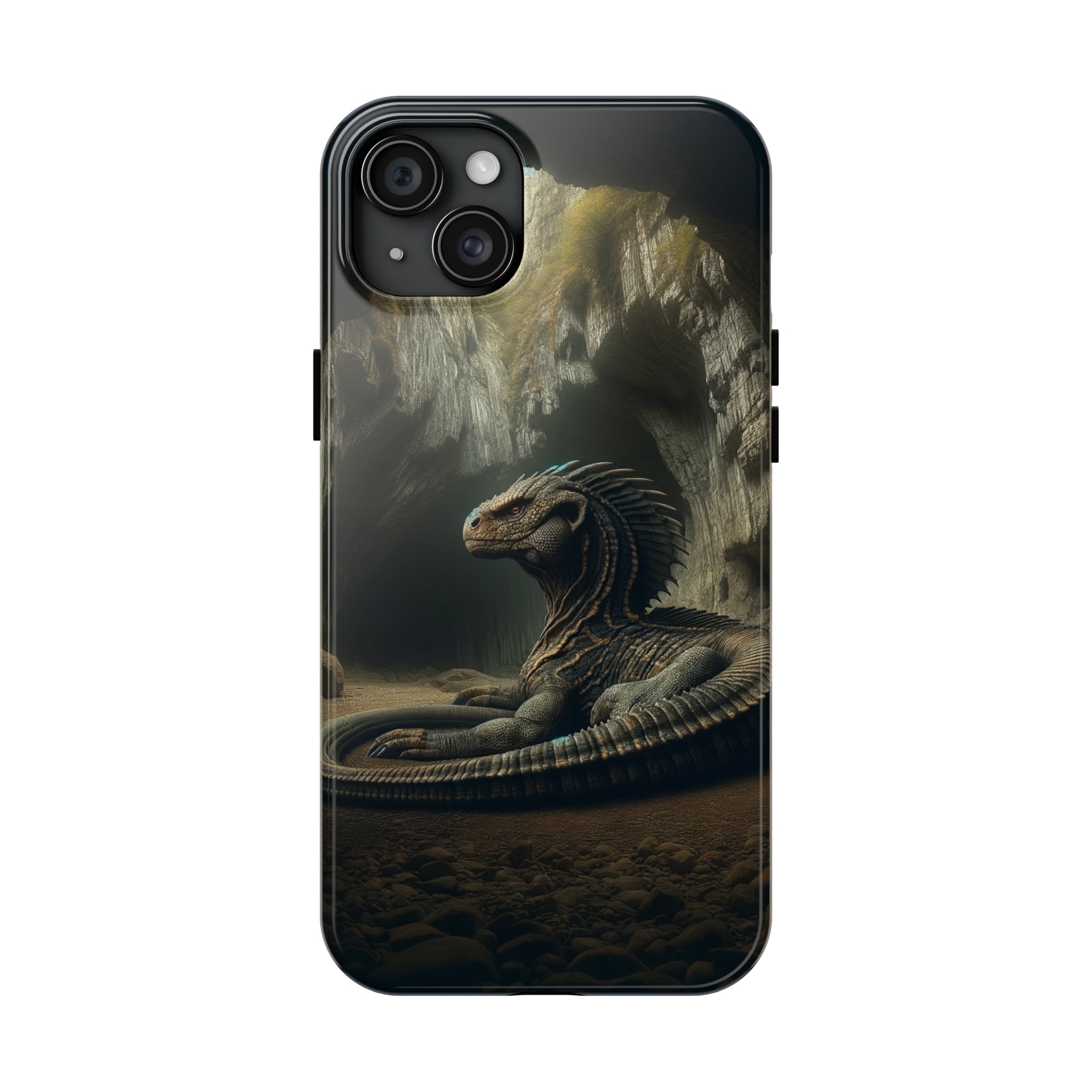 Basilisk in a cave - Tough Phone Case