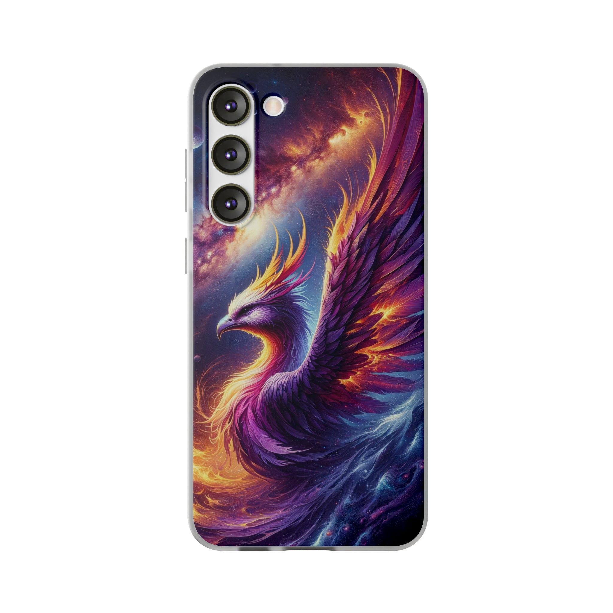 Purple Phoenix - Flexi Case (Samsung only)