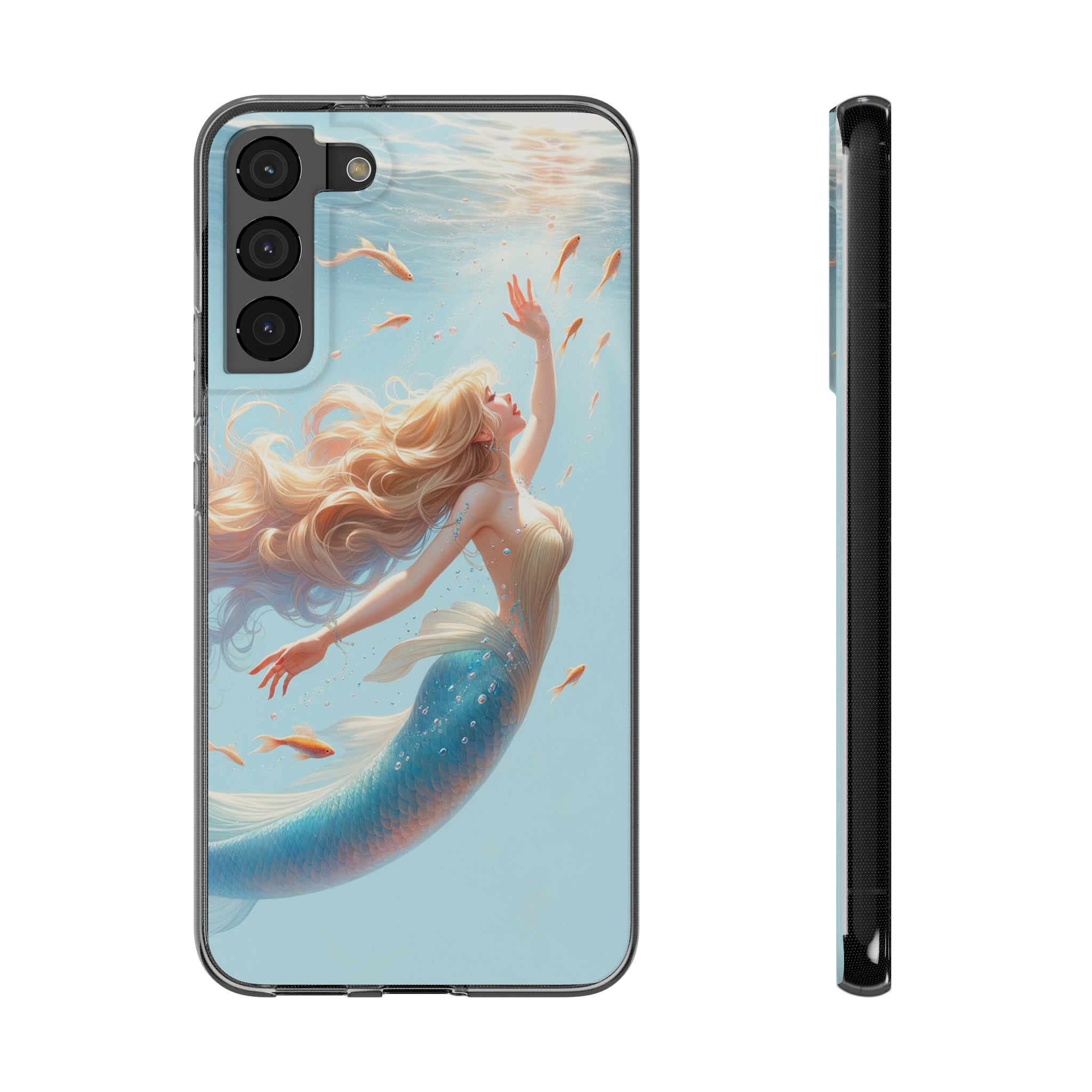 Blond Mermaid - Soft Phone Case