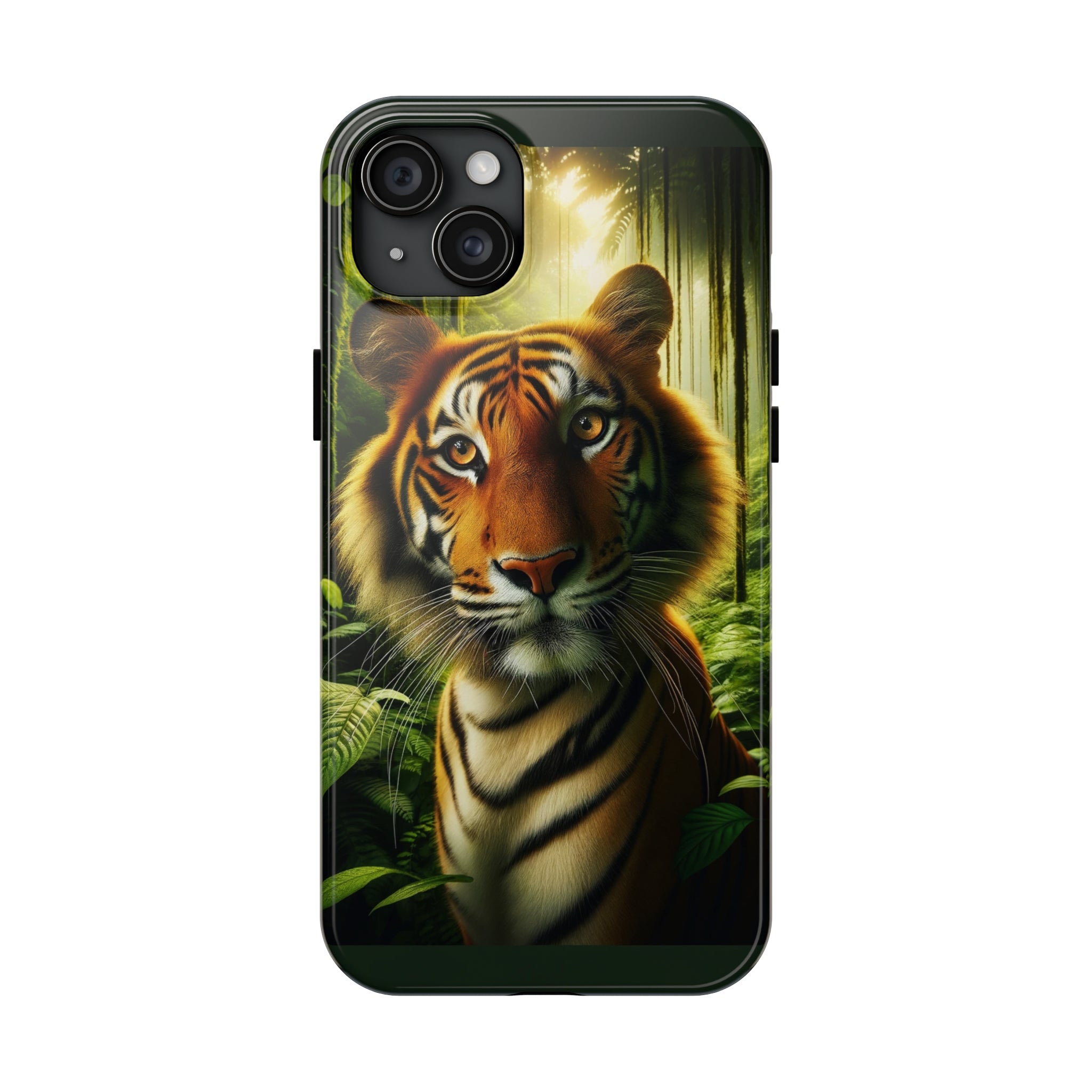 Curious Tiger - Tough Phone Case