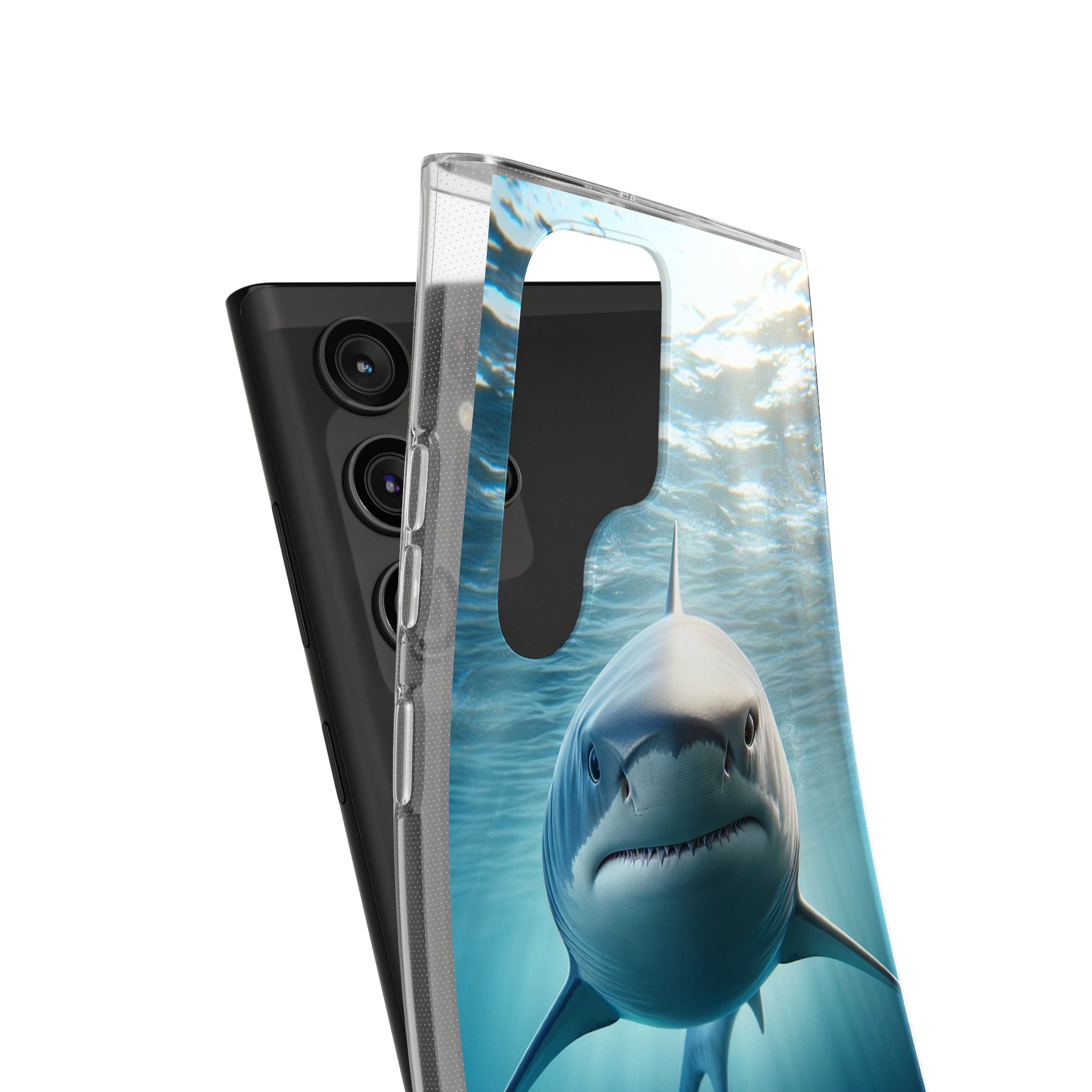 Curious Shark - Soft Phone Case