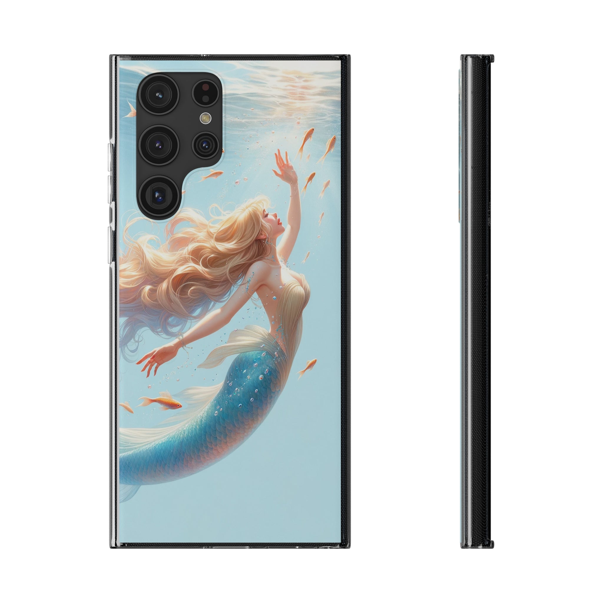 Blond Mermaid - Soft Phone Case