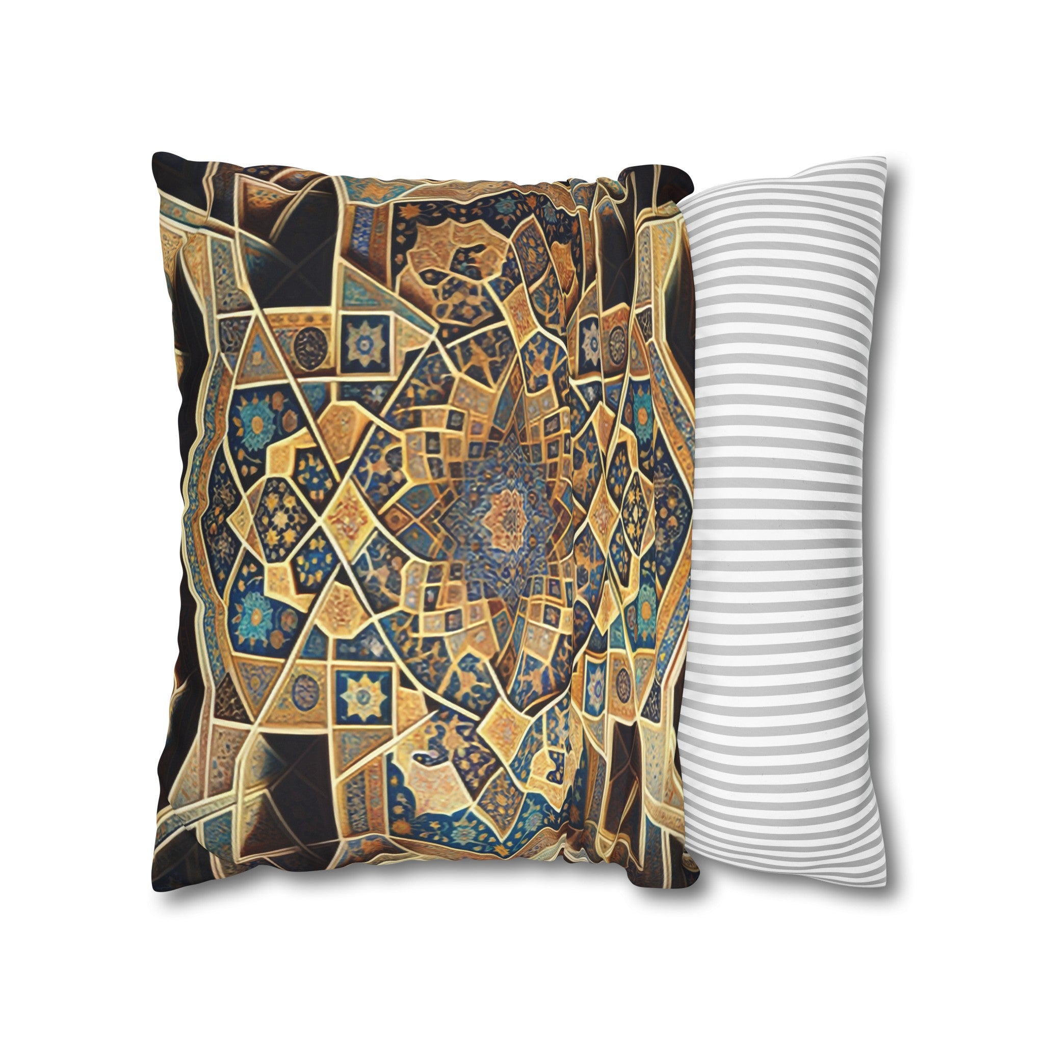 Persian Art (3) - Suede Square Pillowcase