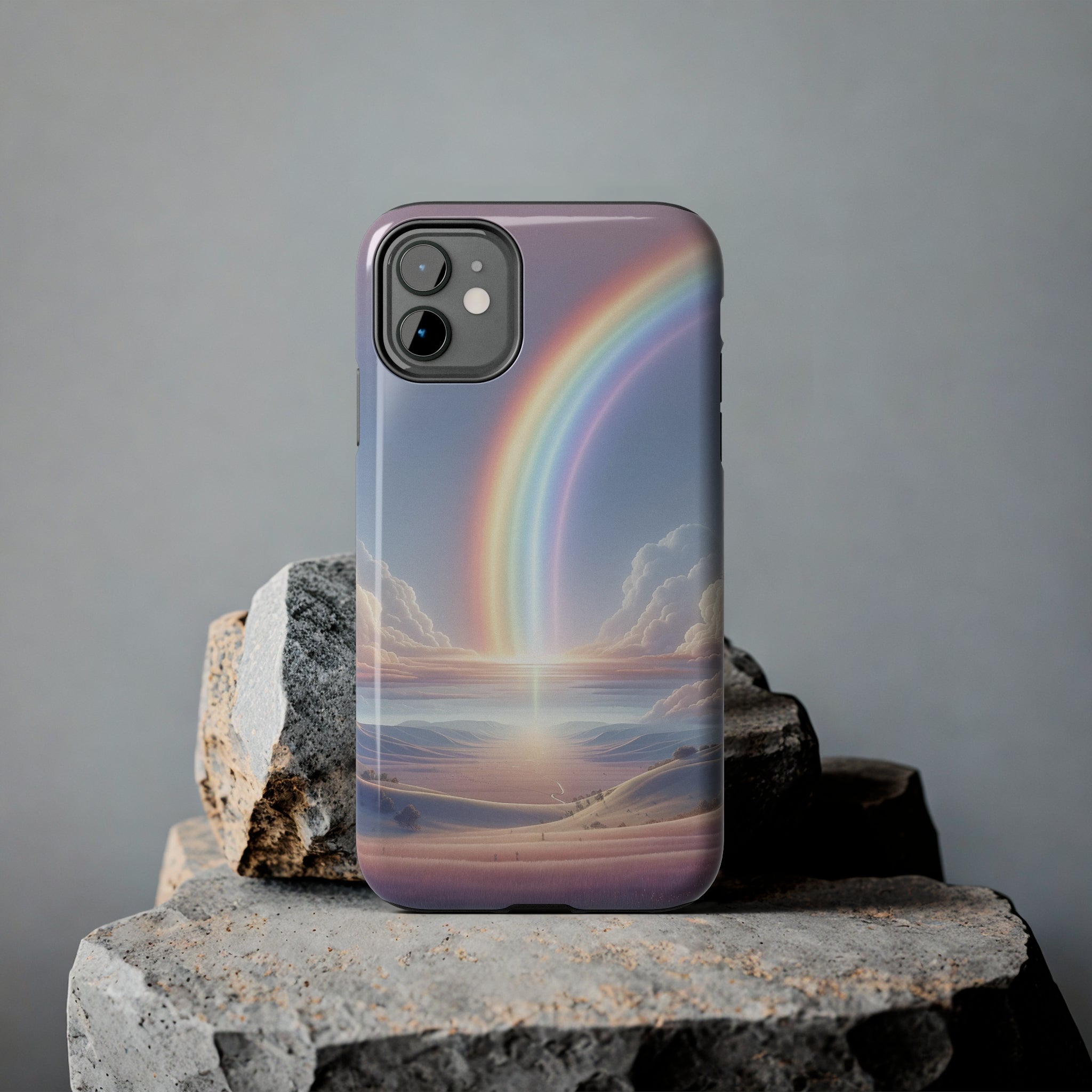 Half rainbow - Tough Phone Case