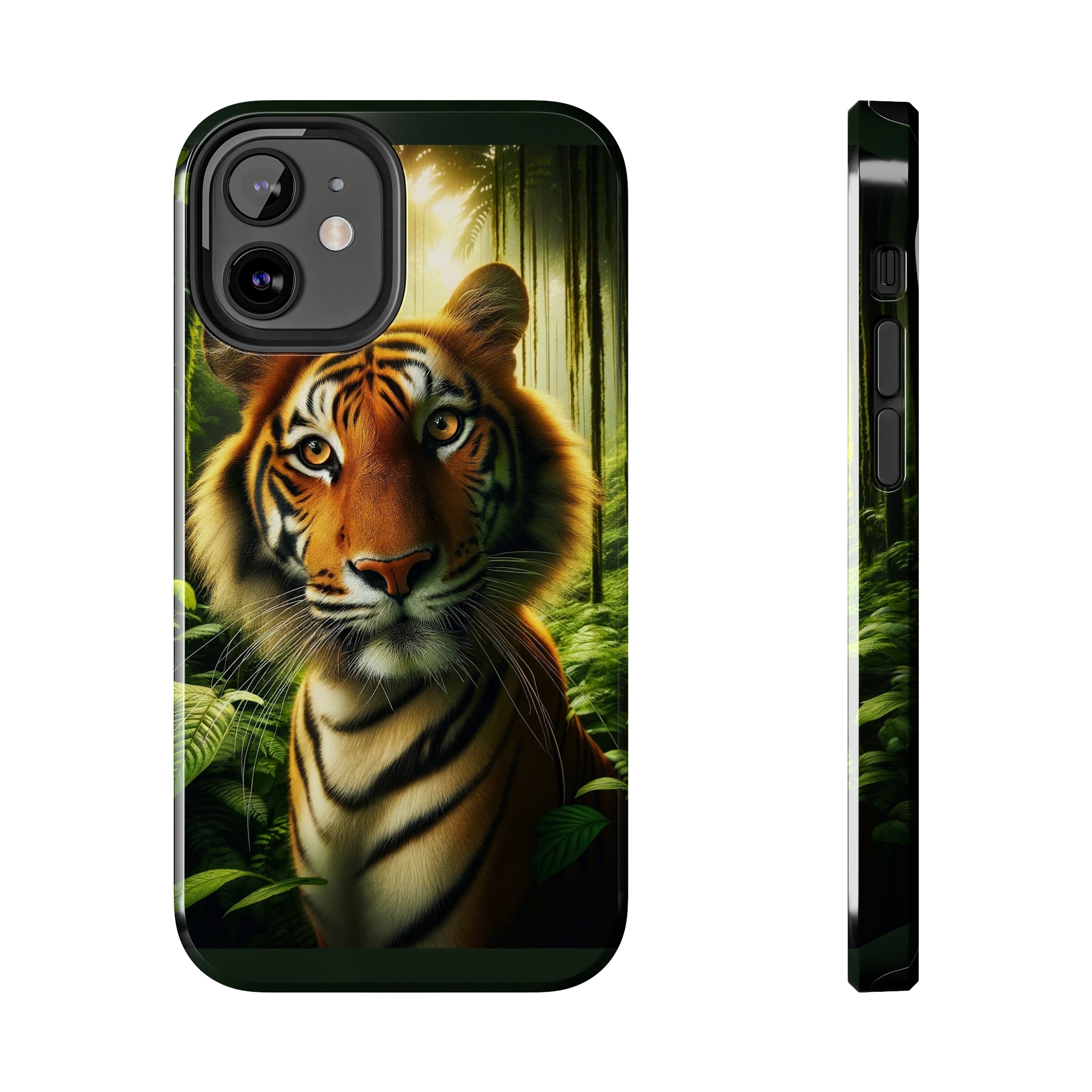 Curious Tiger - Tough Phone Case