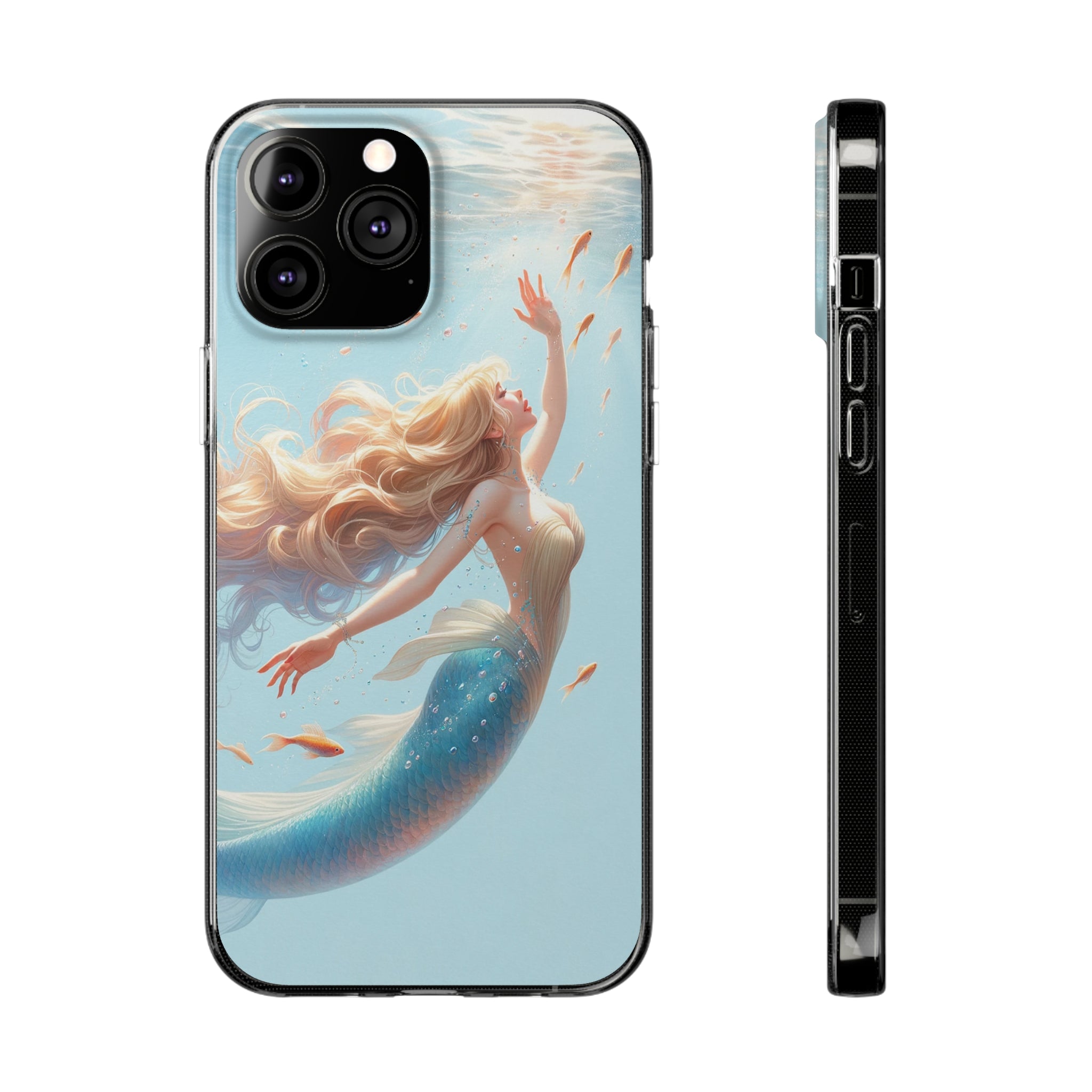 Blond Mermaid - Soft Phone Case