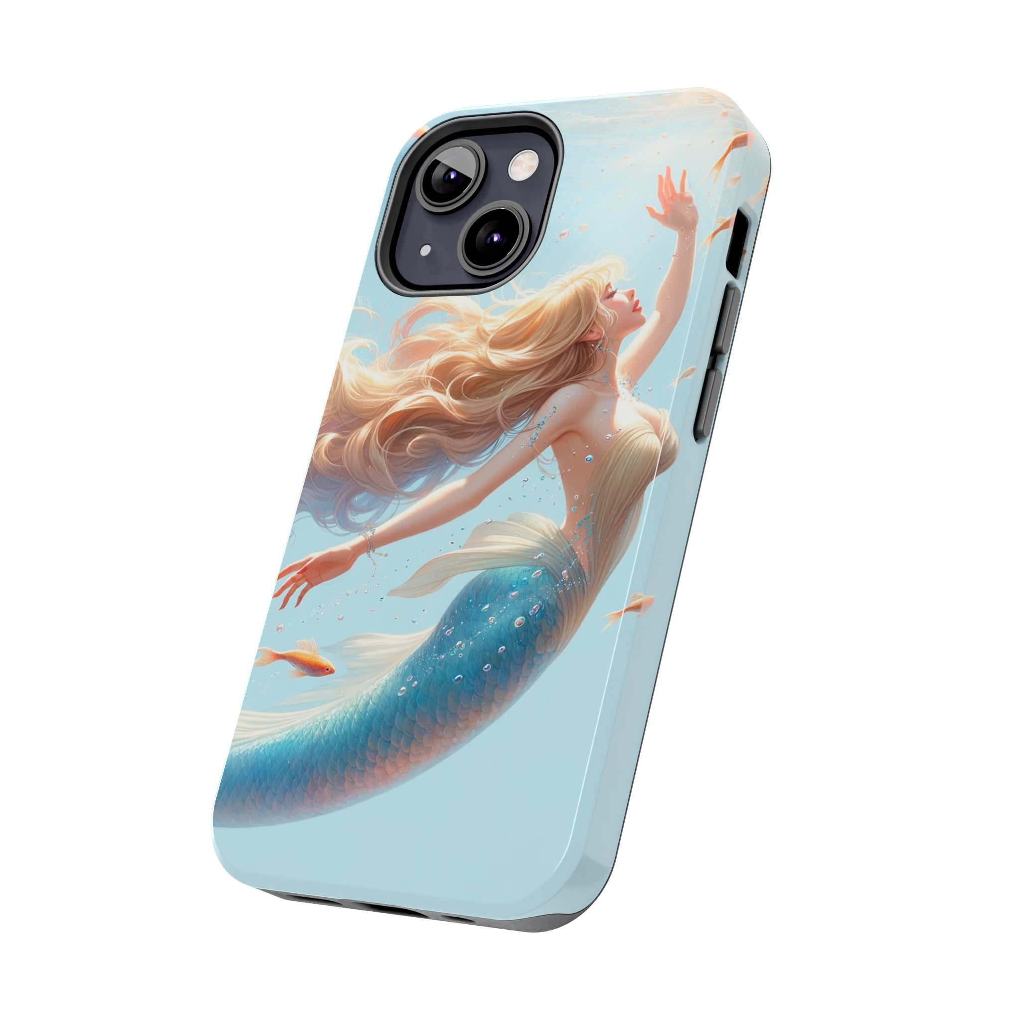 Blond mermaid - Tough Phone Case