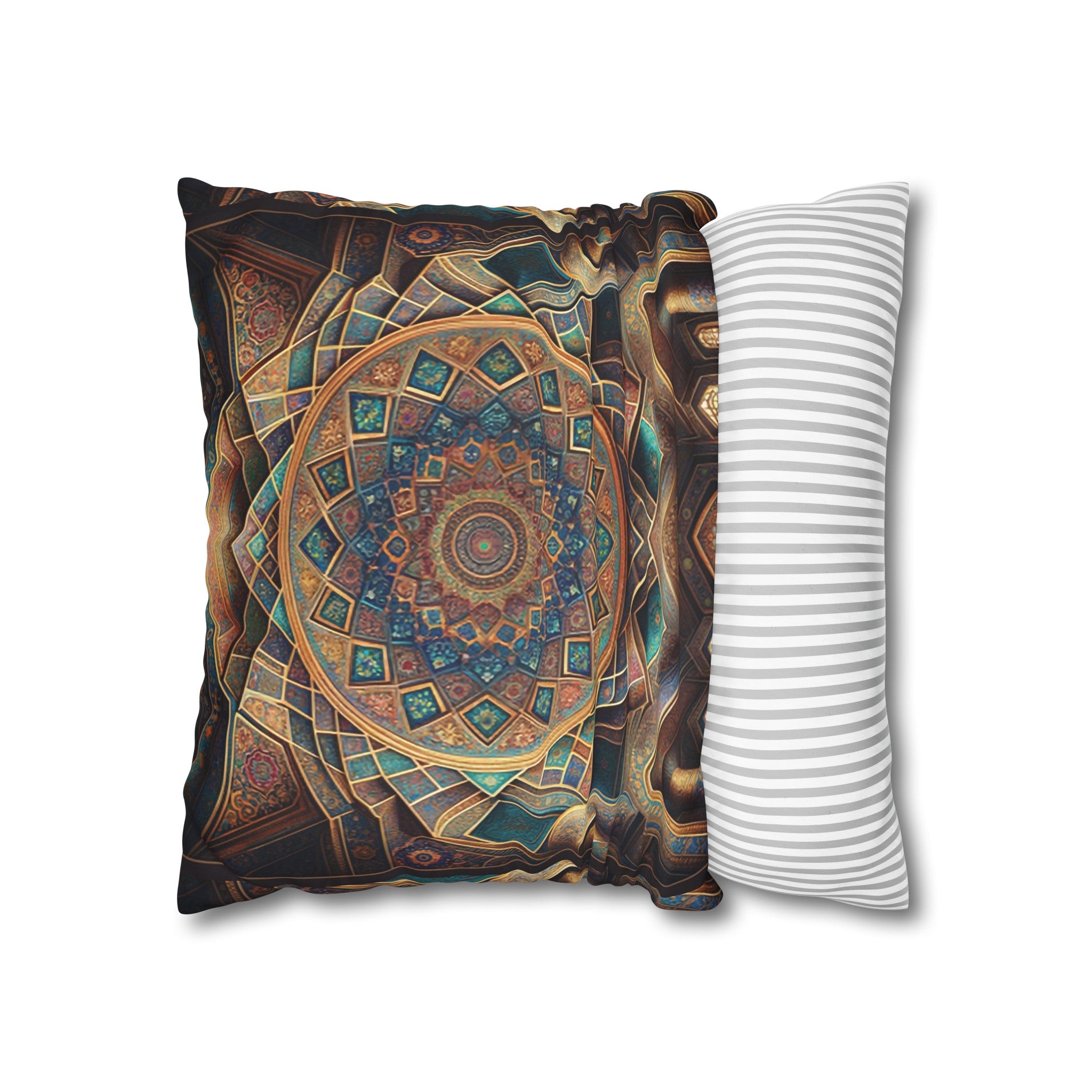 Persian Art (5) - Suede Square Pillowcase