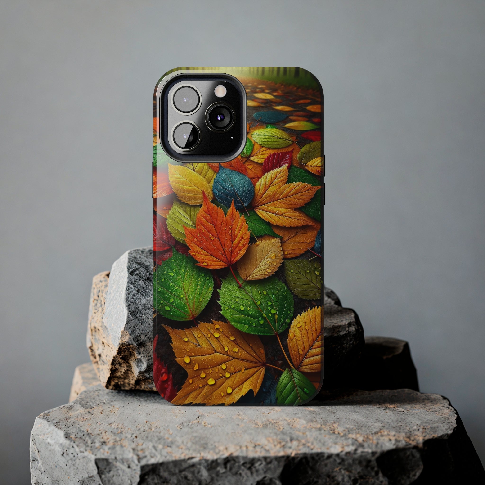 Coloured leaves - Tough Phone Case