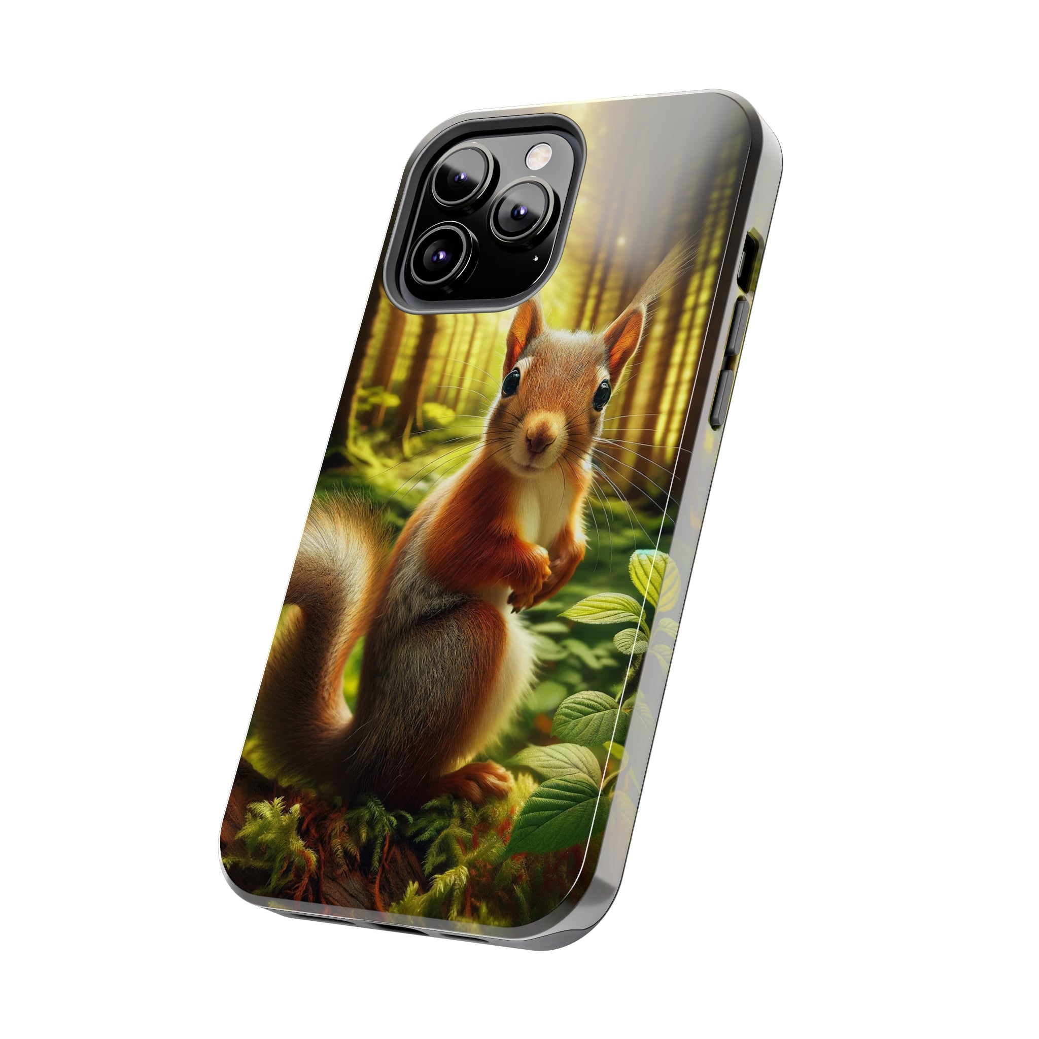 Curious squirrel - Tough Phone Case