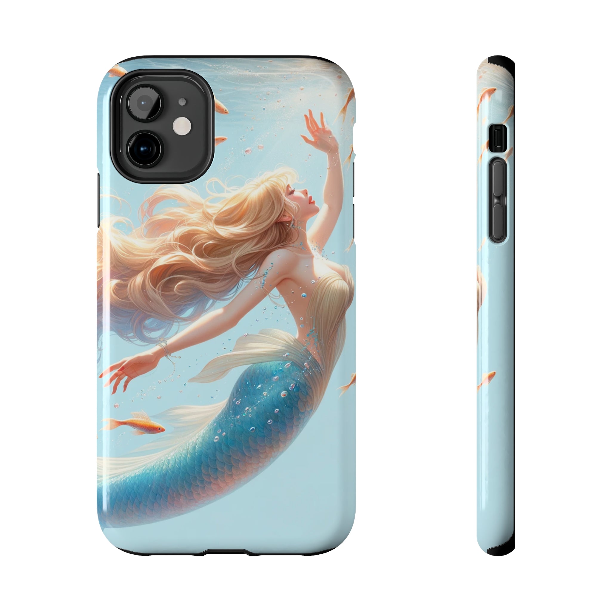 Blond mermaid - Tough Phone Case