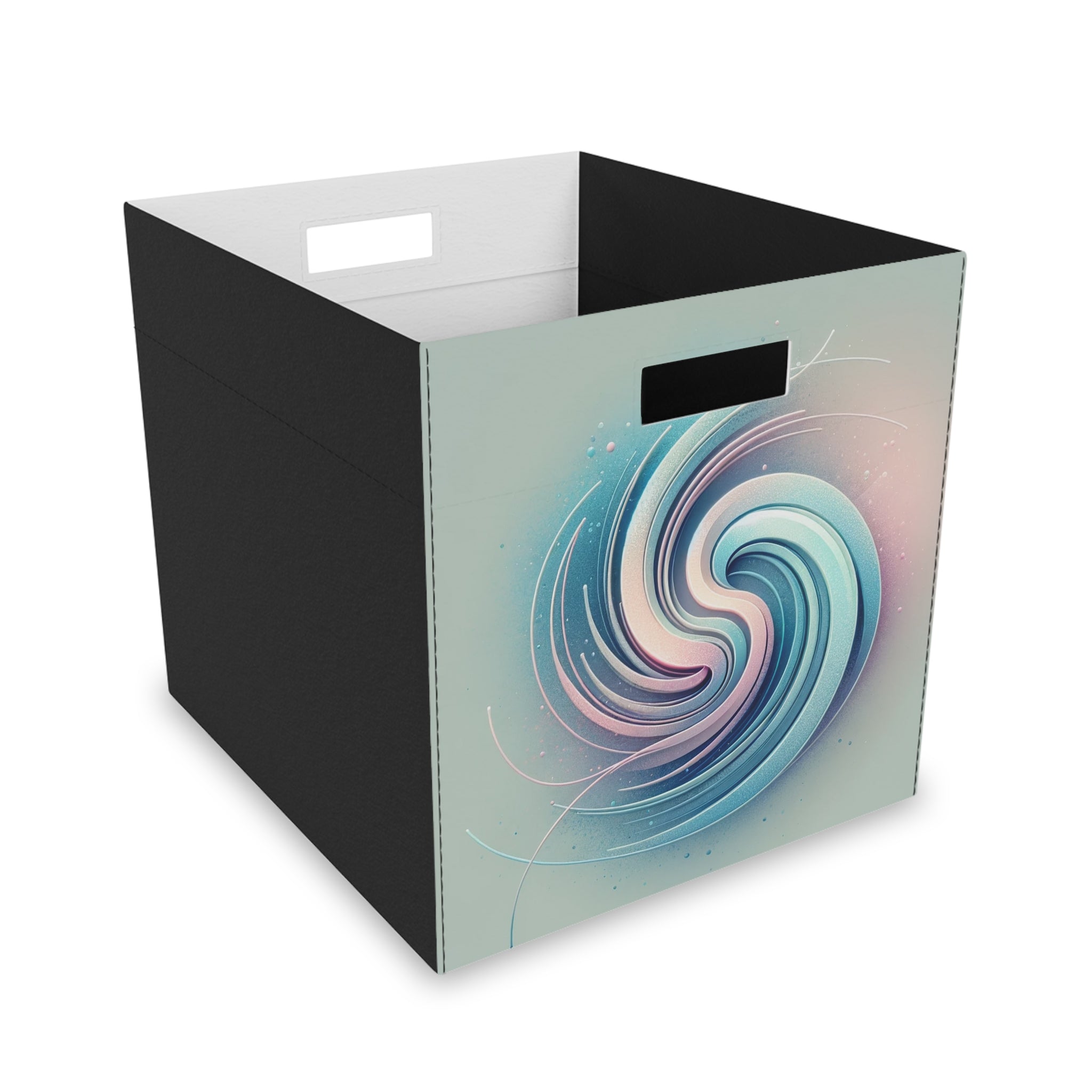 Blue-pink Spiral - Storage Box