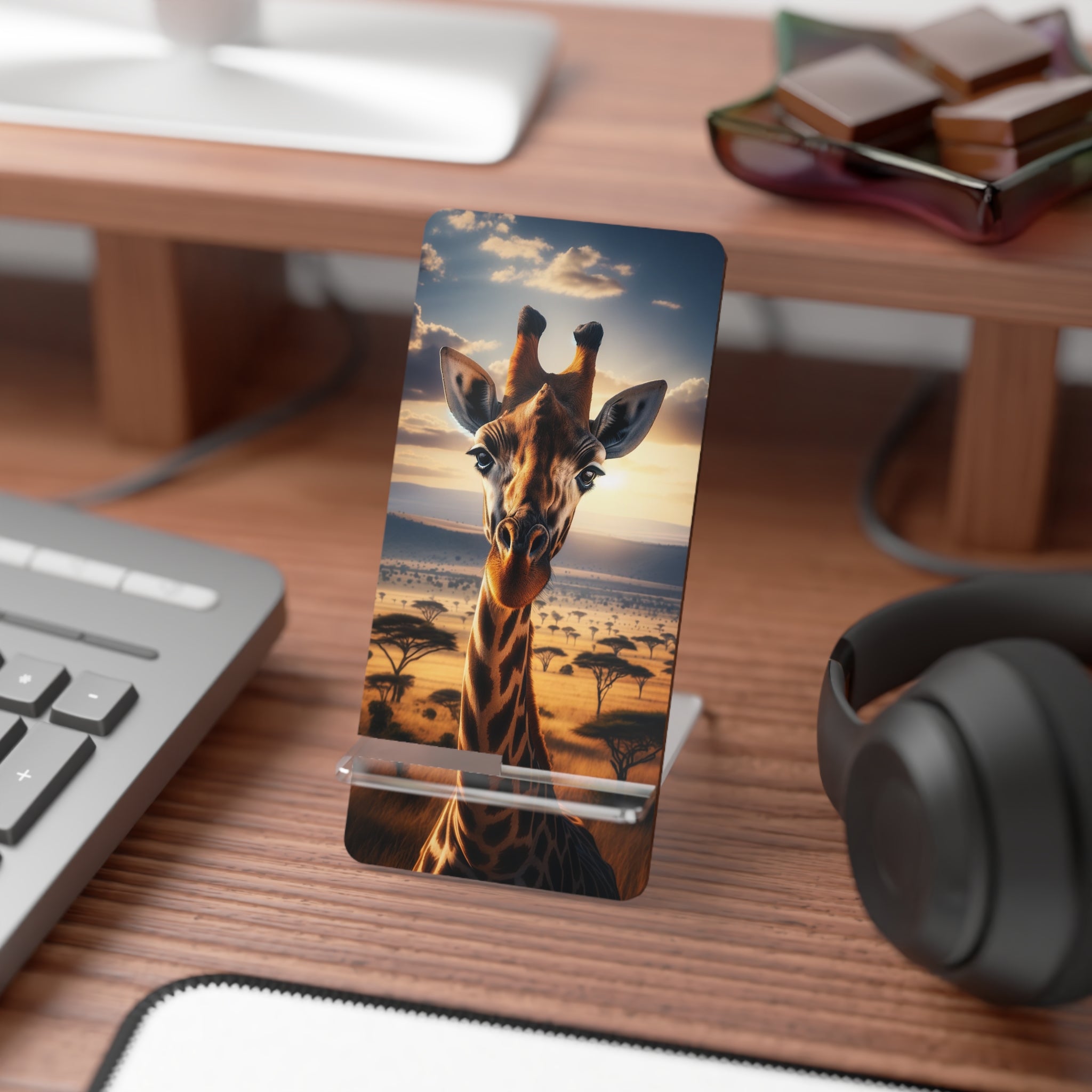 Curious Giraffe - Smartphone Stand