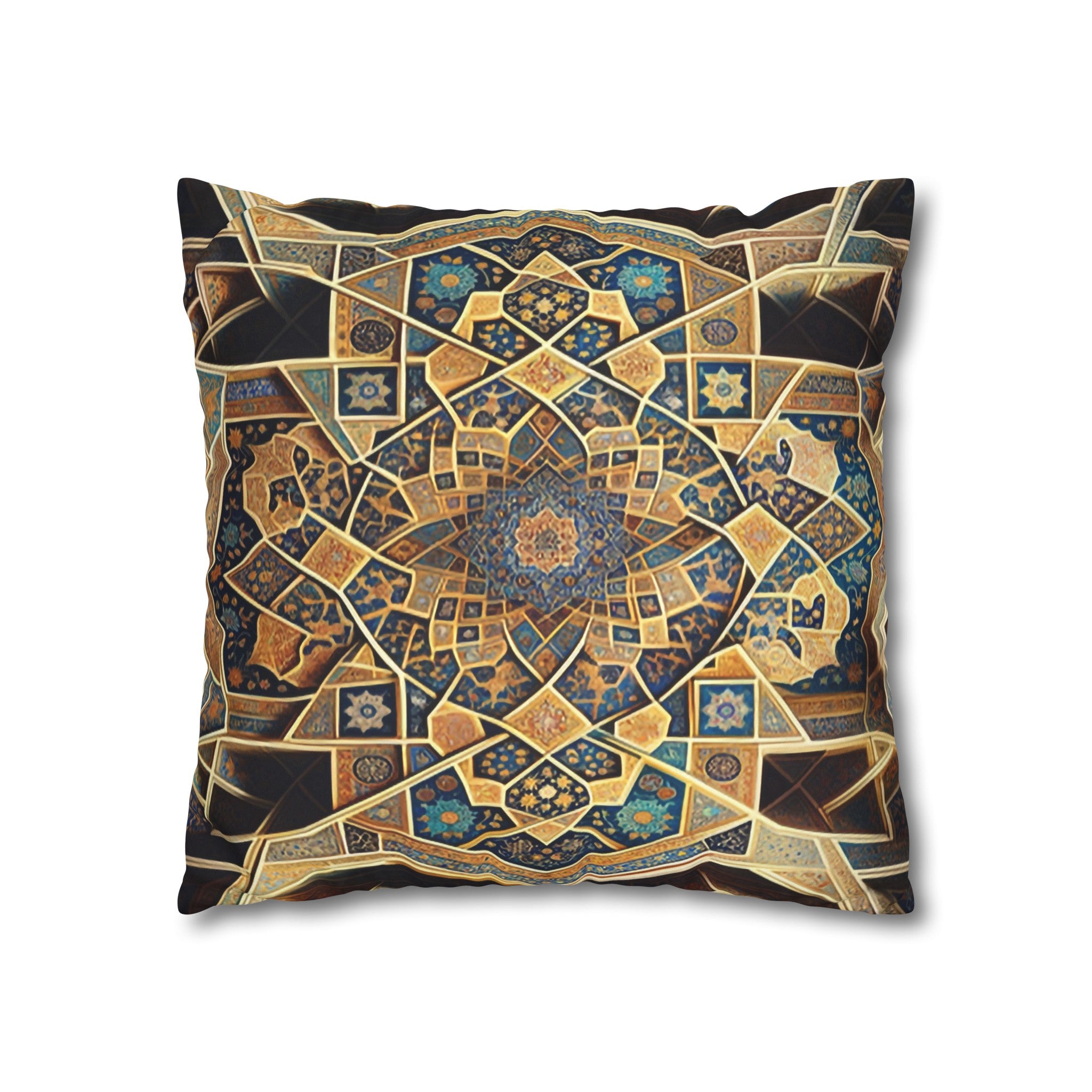 Persian Art (3) - Suede Square Pillowcase