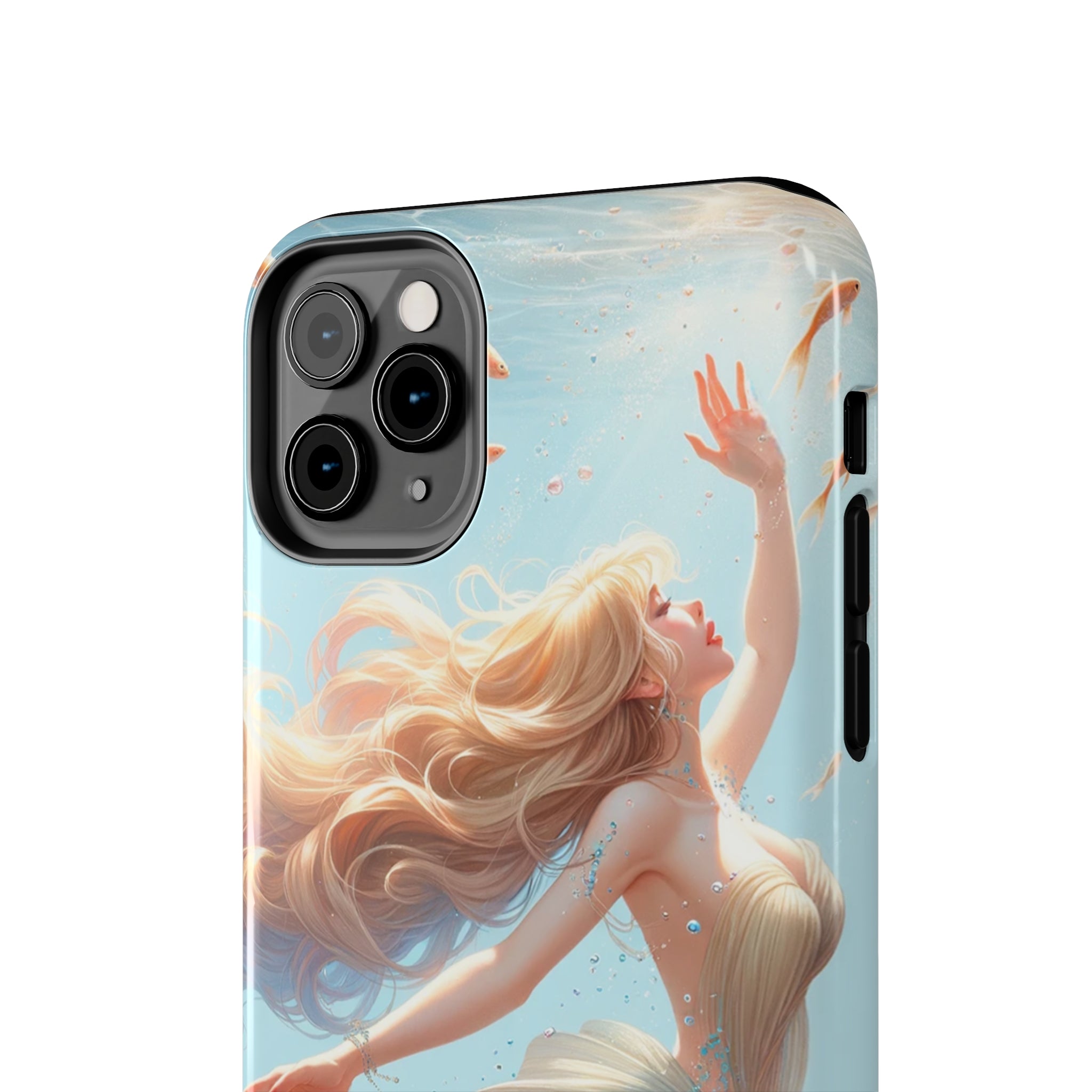 Blond mermaid - Tough Phone Case