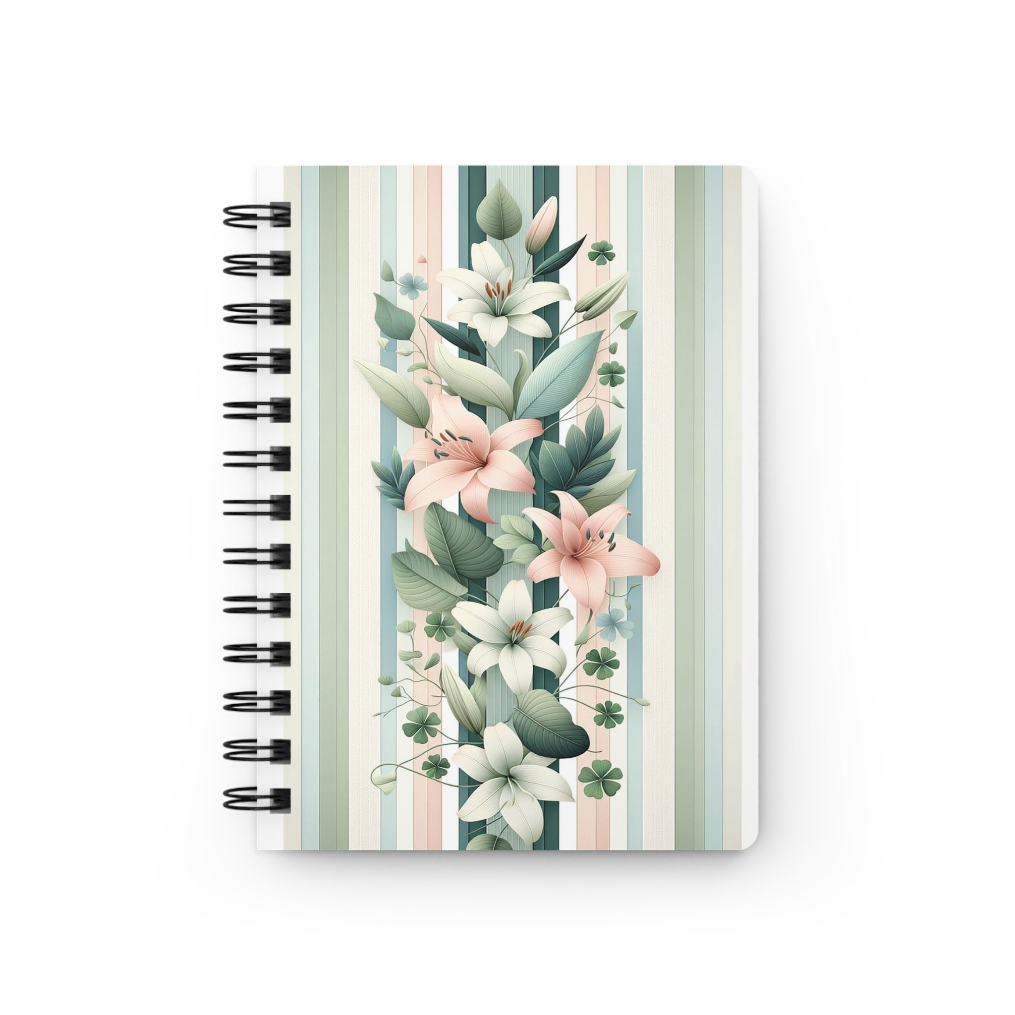 Bouquet of lilies - Spiral Notebook