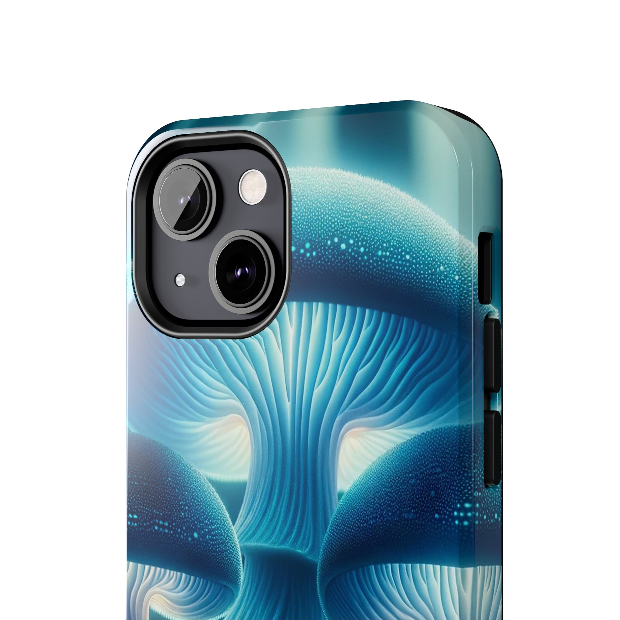 Blue Mushrooms - Tough Phone Case