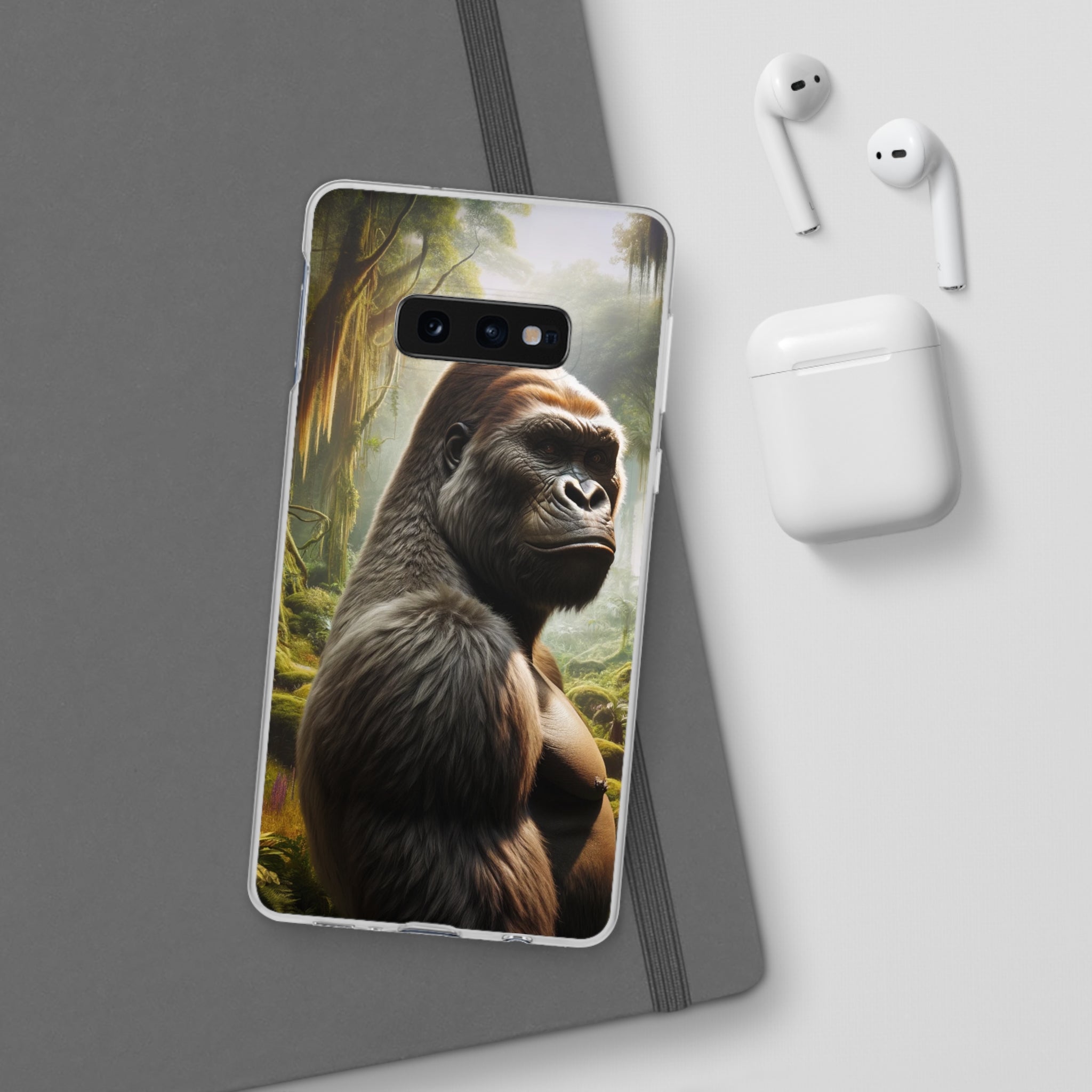 Curious Gorilla - Flexi Case (for Samsung only)