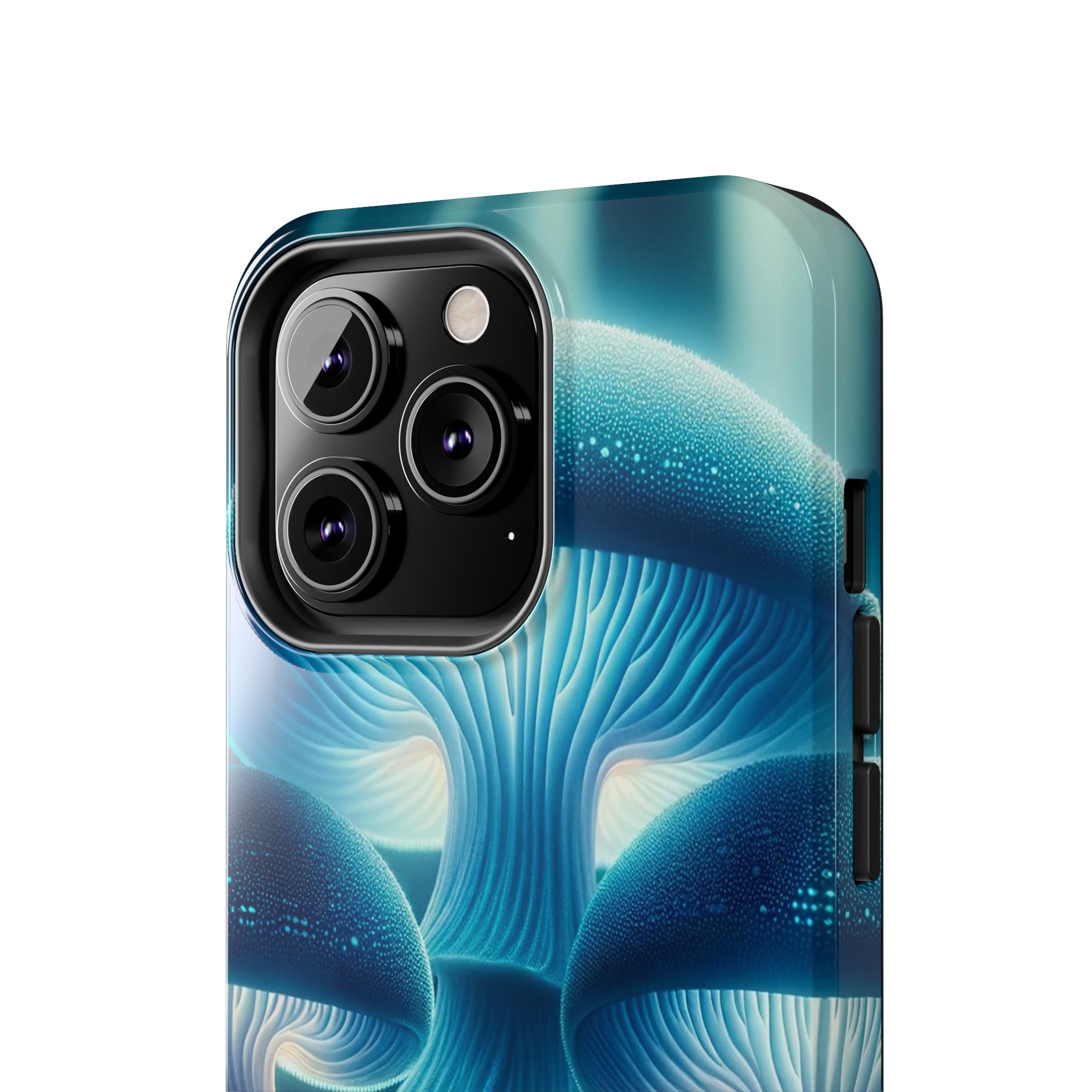 Blue Mushrooms - Tough Phone Case