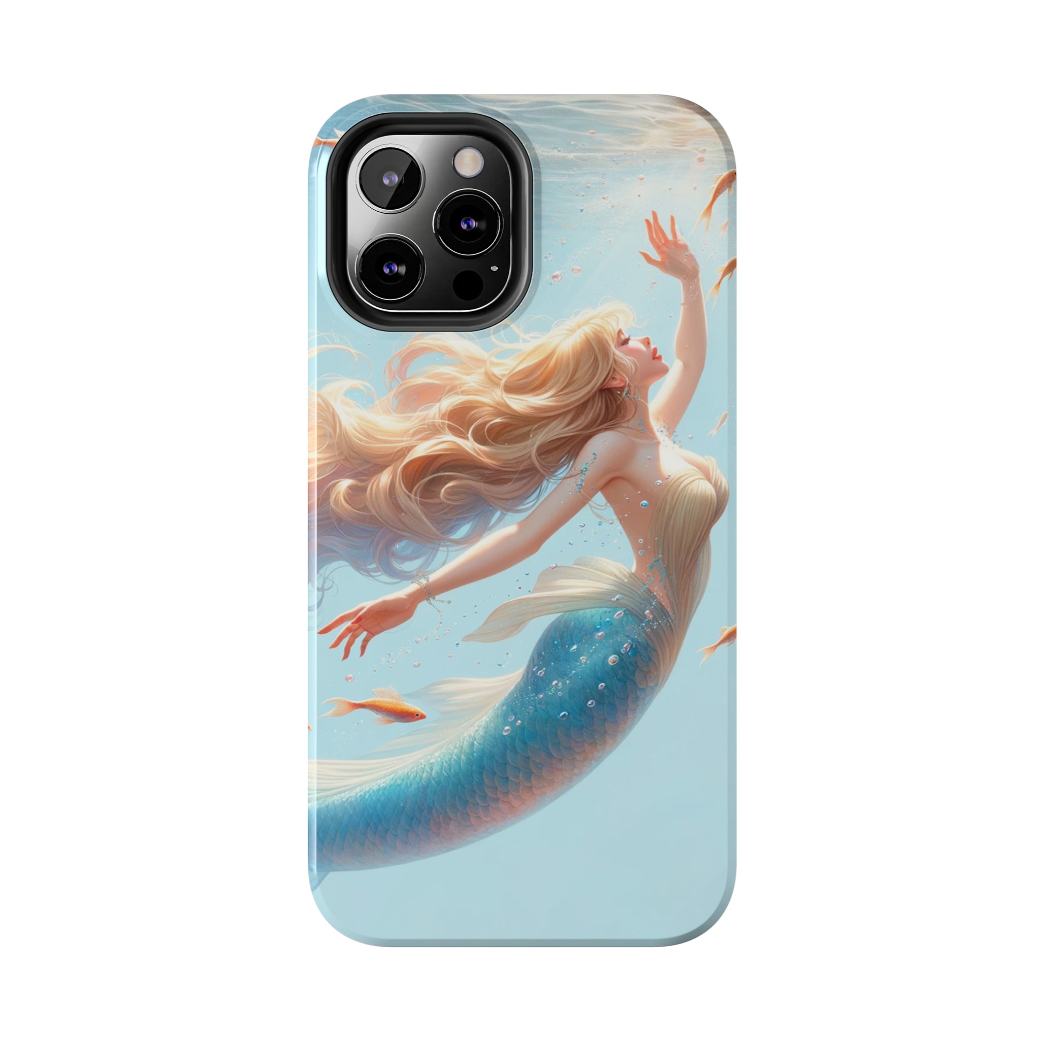 Blond mermaid - Tough Phone Case