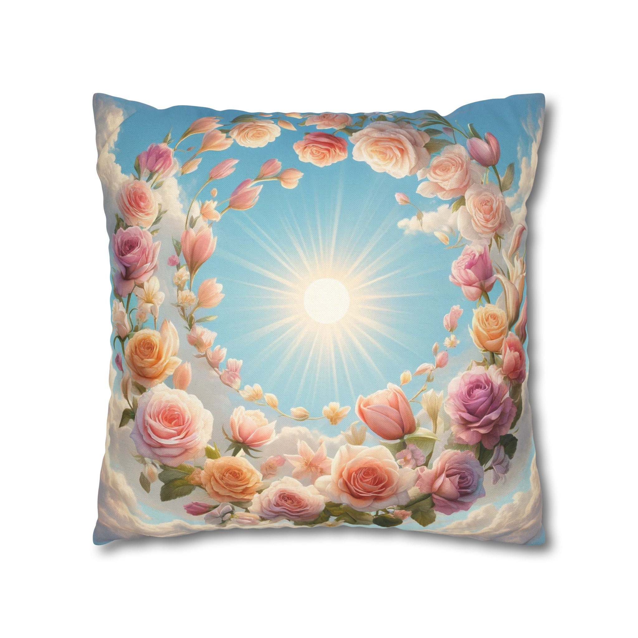 Roses (2) - Polyester Square Pillowcase