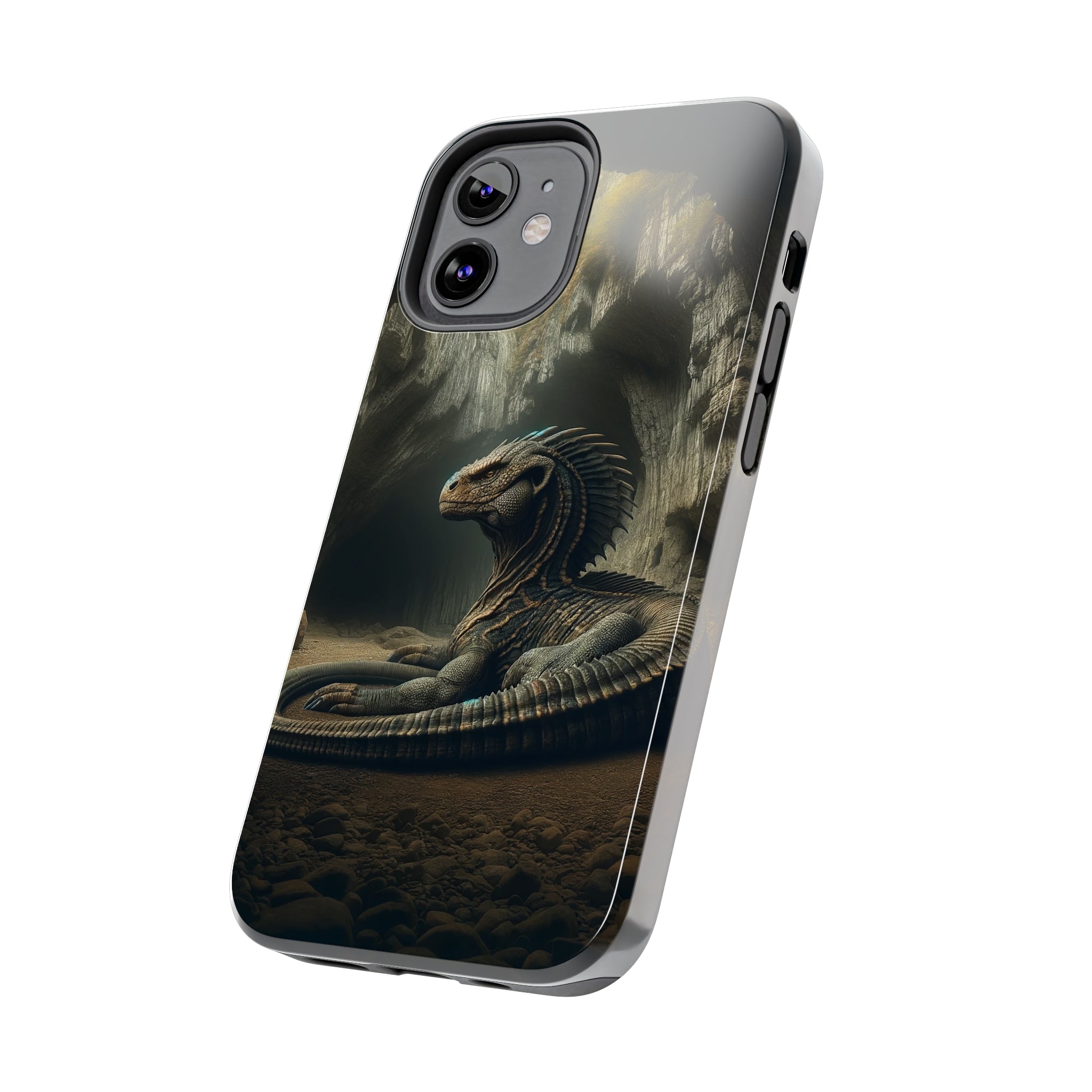 Basilisk in a cave - Tough Phone Case