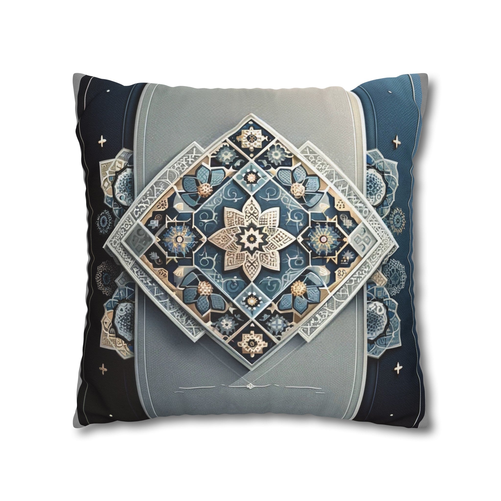 Islamic Art 7 - Polyester Square Pillowcase