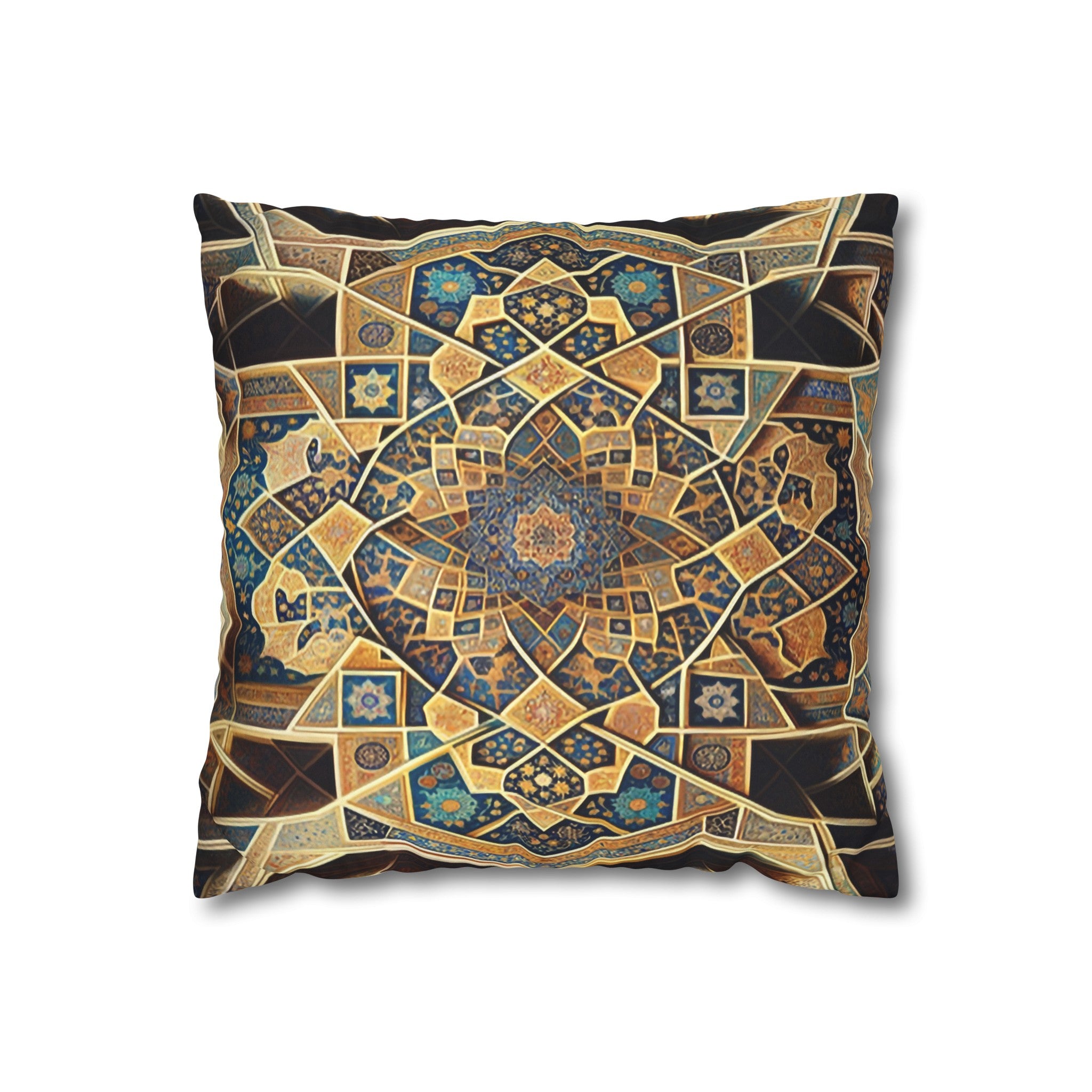 Persian Art (3) - Suede Square Pillowcase