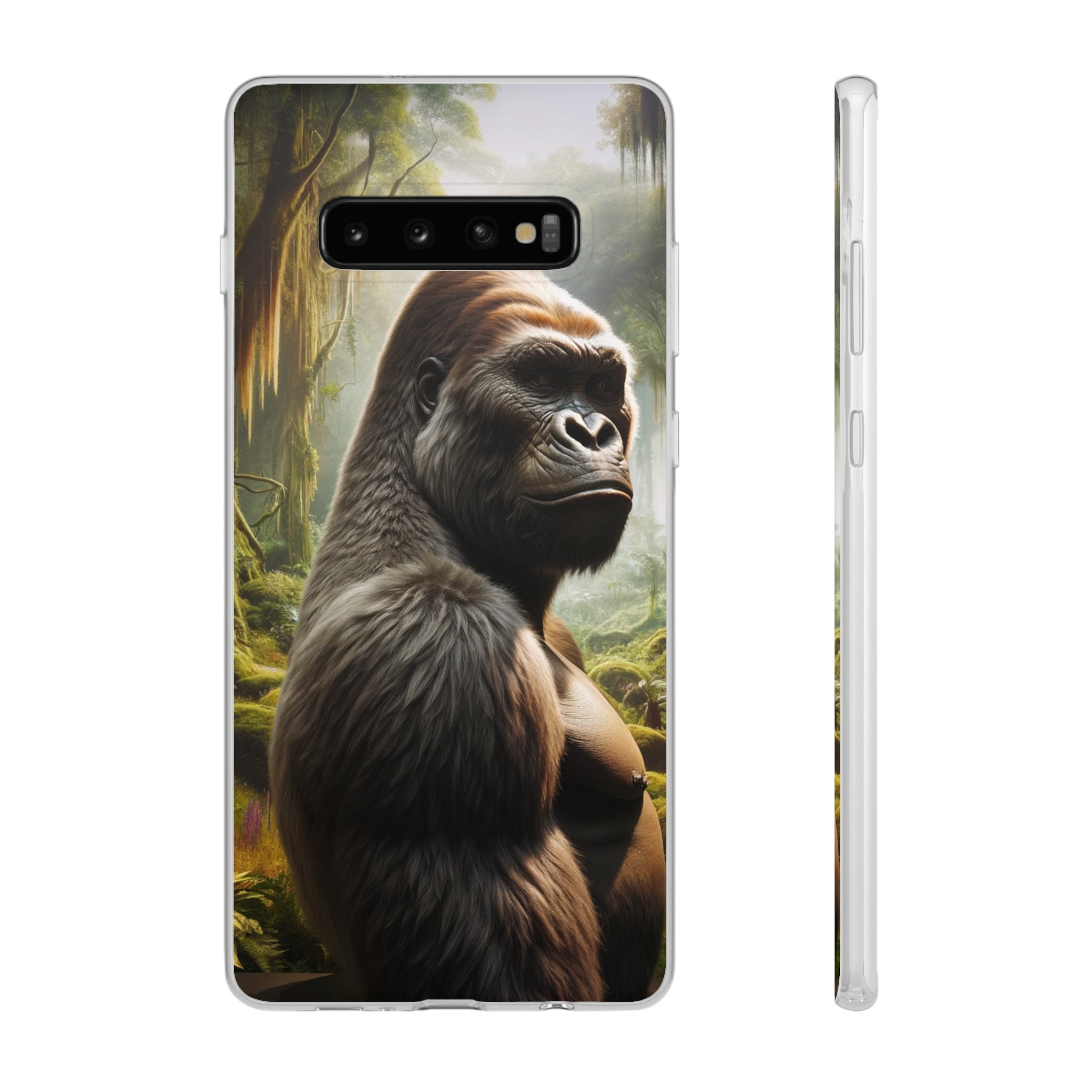 Curious Gorilla - Flexi Case (for Samsung only)