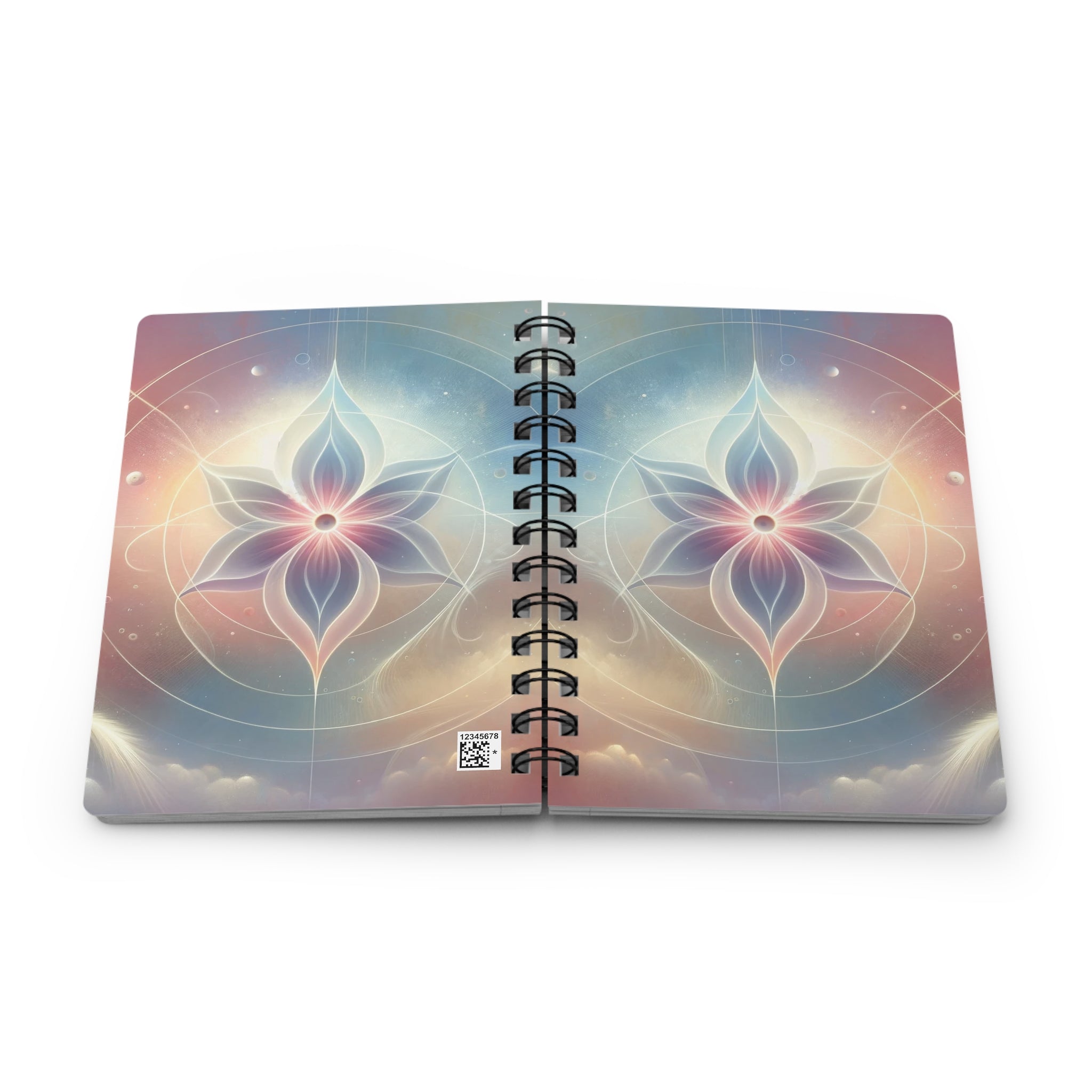 A pastel coloured star 2 - Spiral Notebook