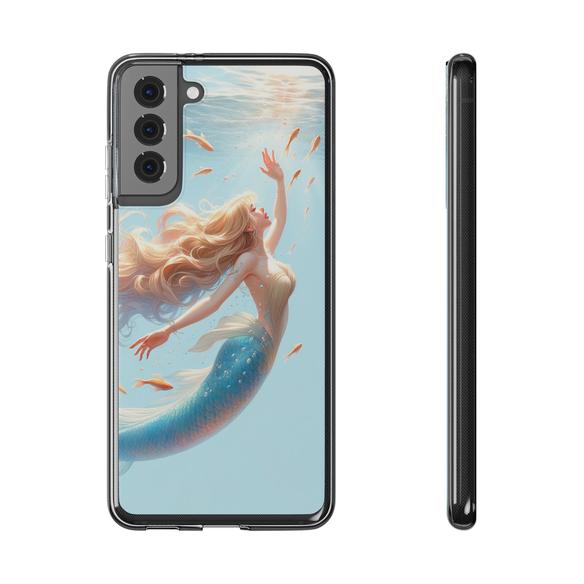 Blond Mermaid - Soft Phone Case