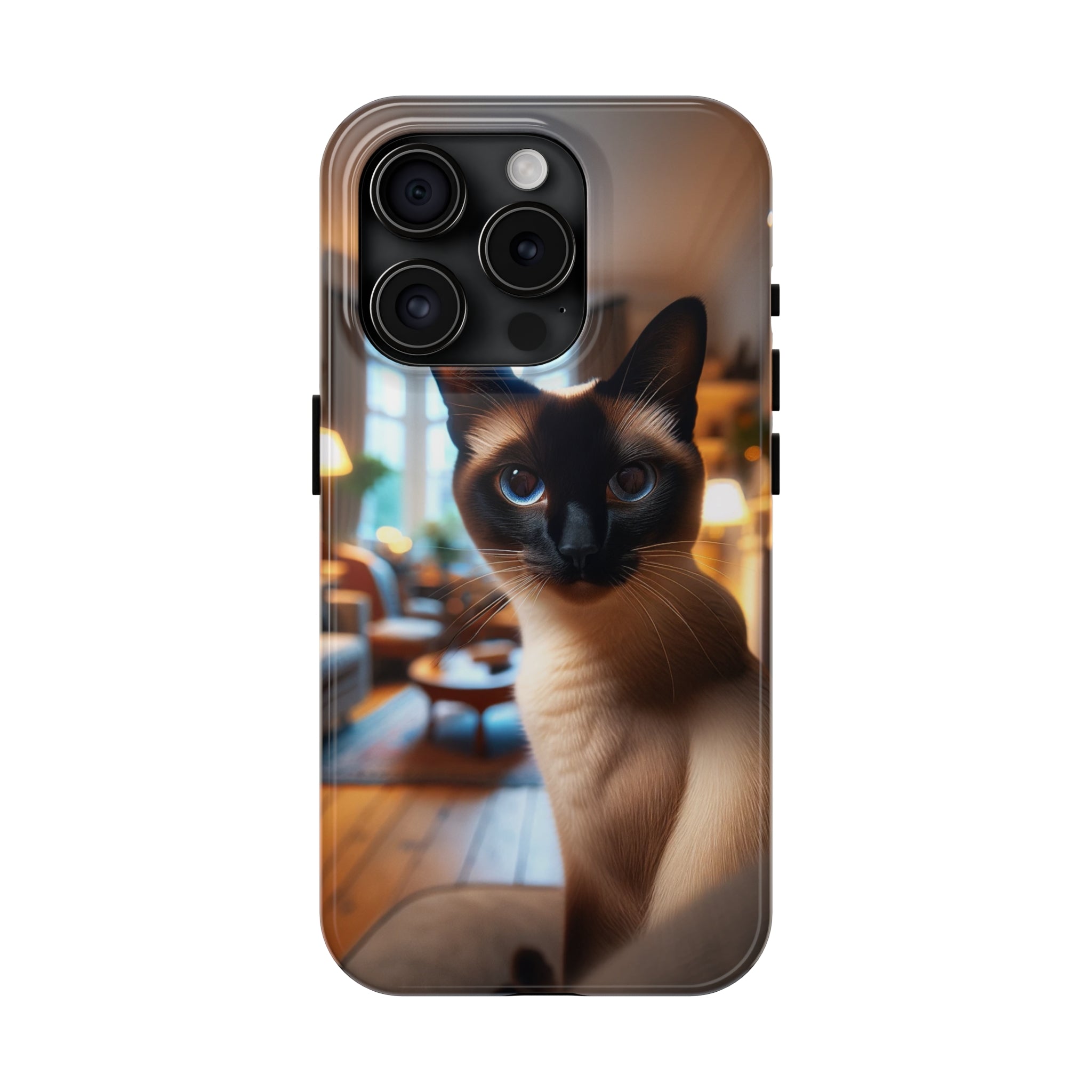 Curious cat - Tough Phone Case