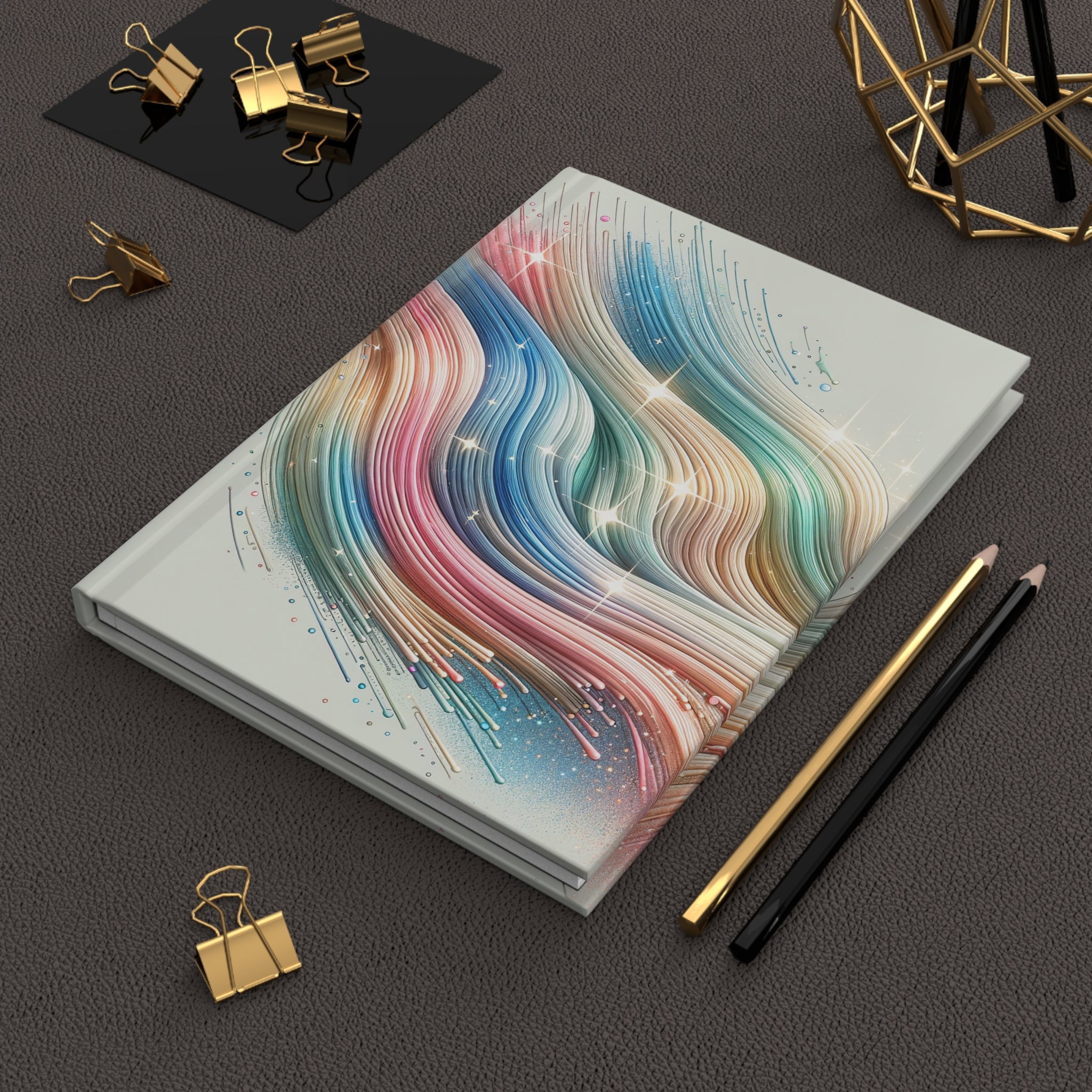 Pastel art - Hardcover Notebook