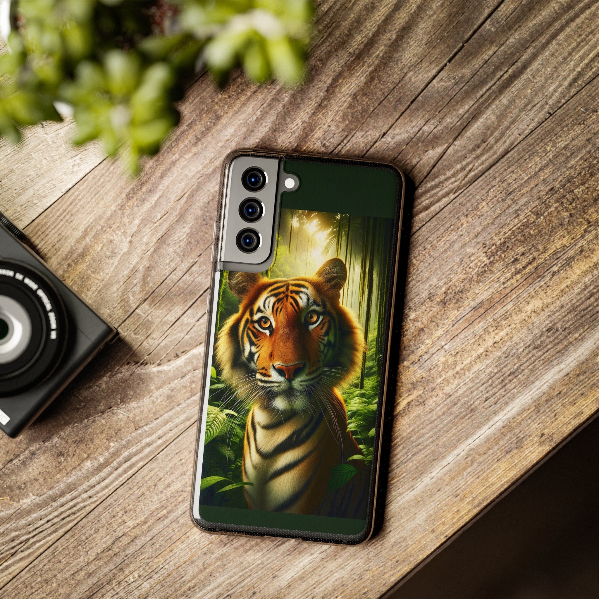 Curious Tiger - Soft Phone Cases