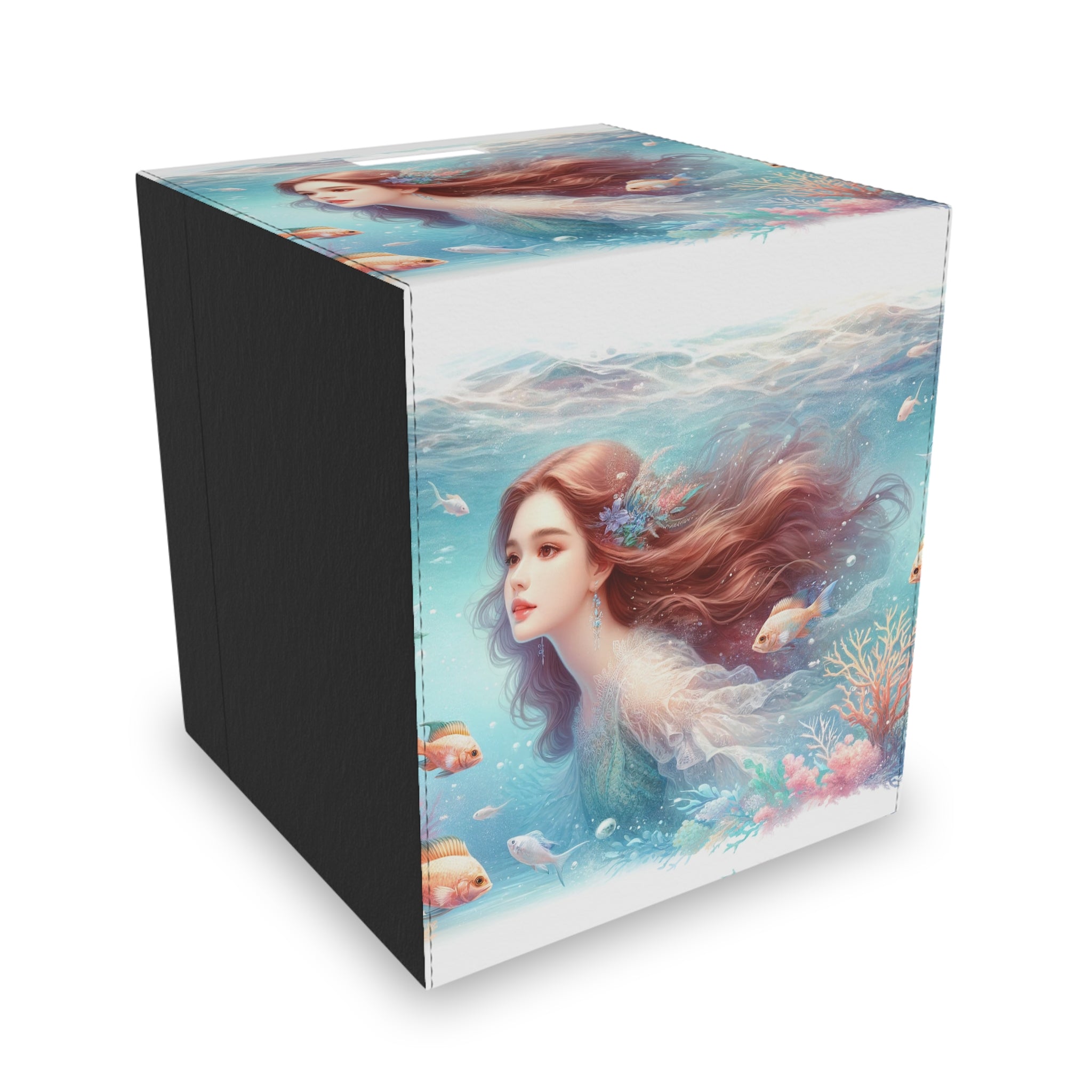 Mermaid with brown hair 1 - Storage Box