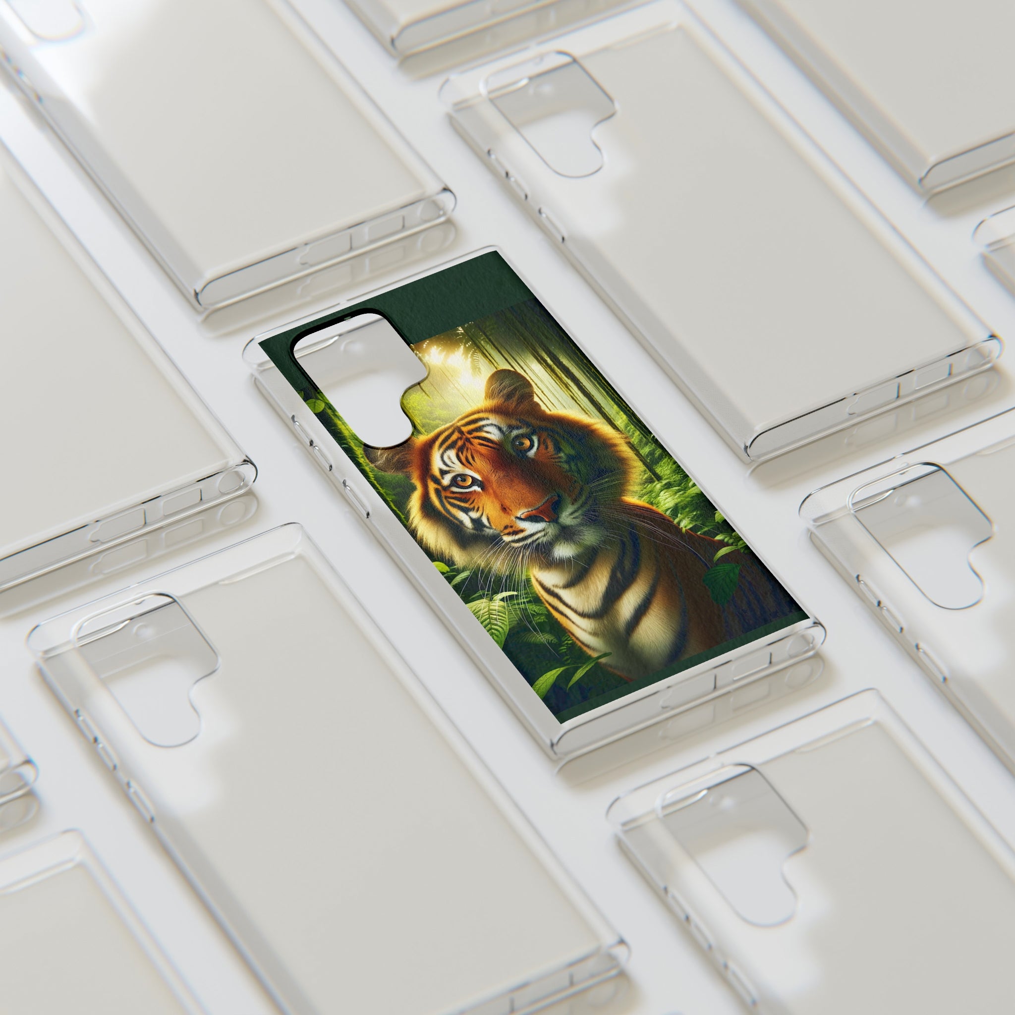 Curious Tiger - Soft Phone Cases