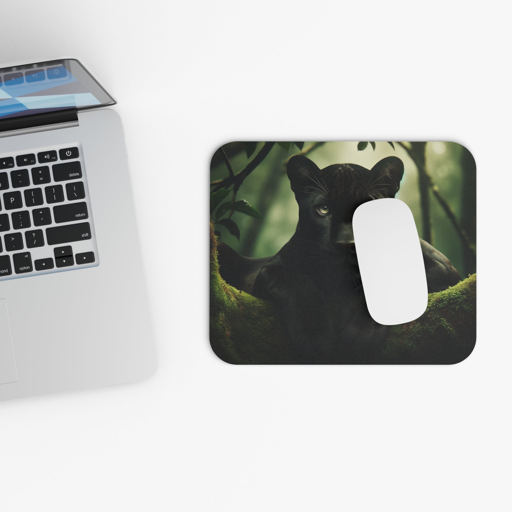 Relaxed panther - Mouse Pad (Rectangle)