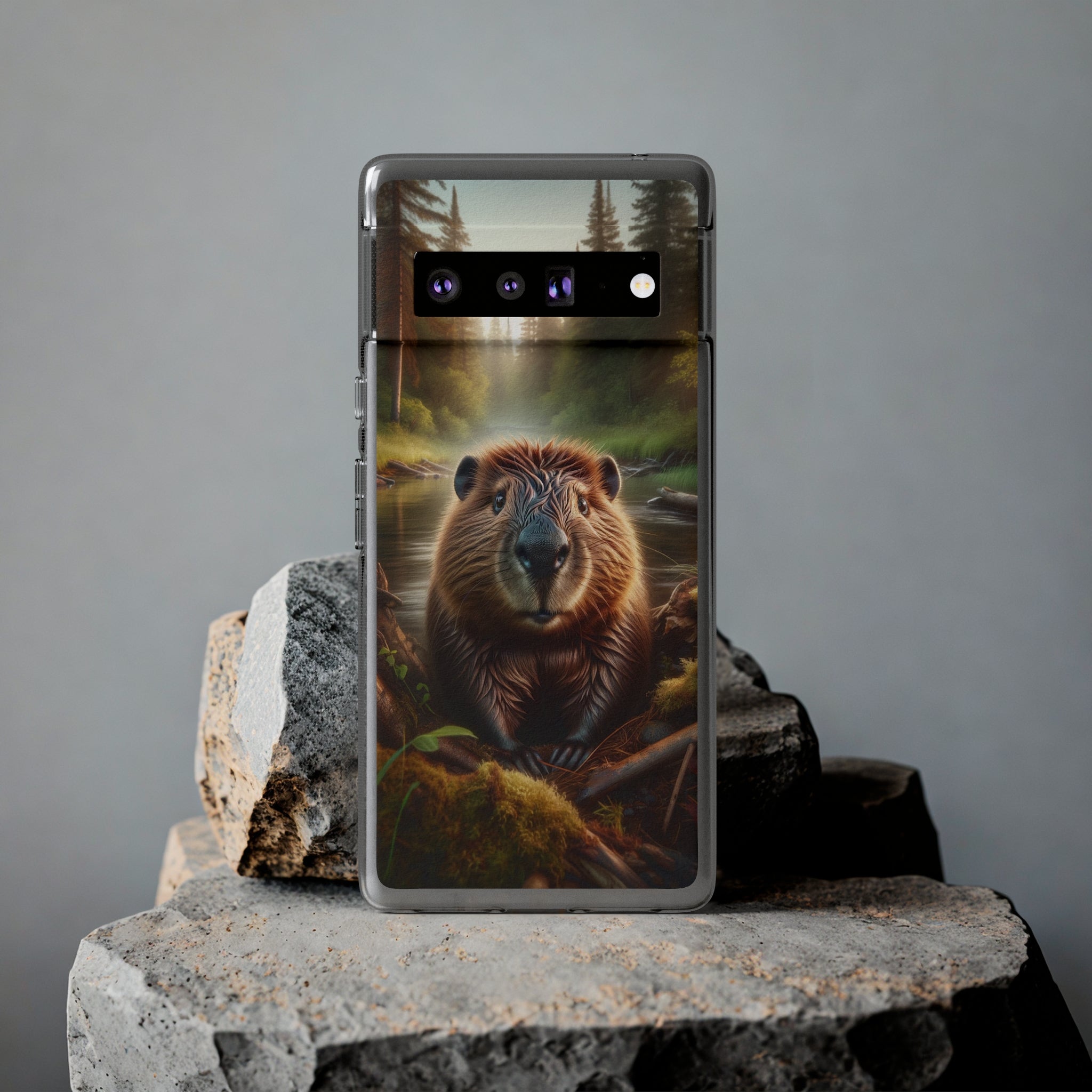 Sad Beaver - Soft Phone Case