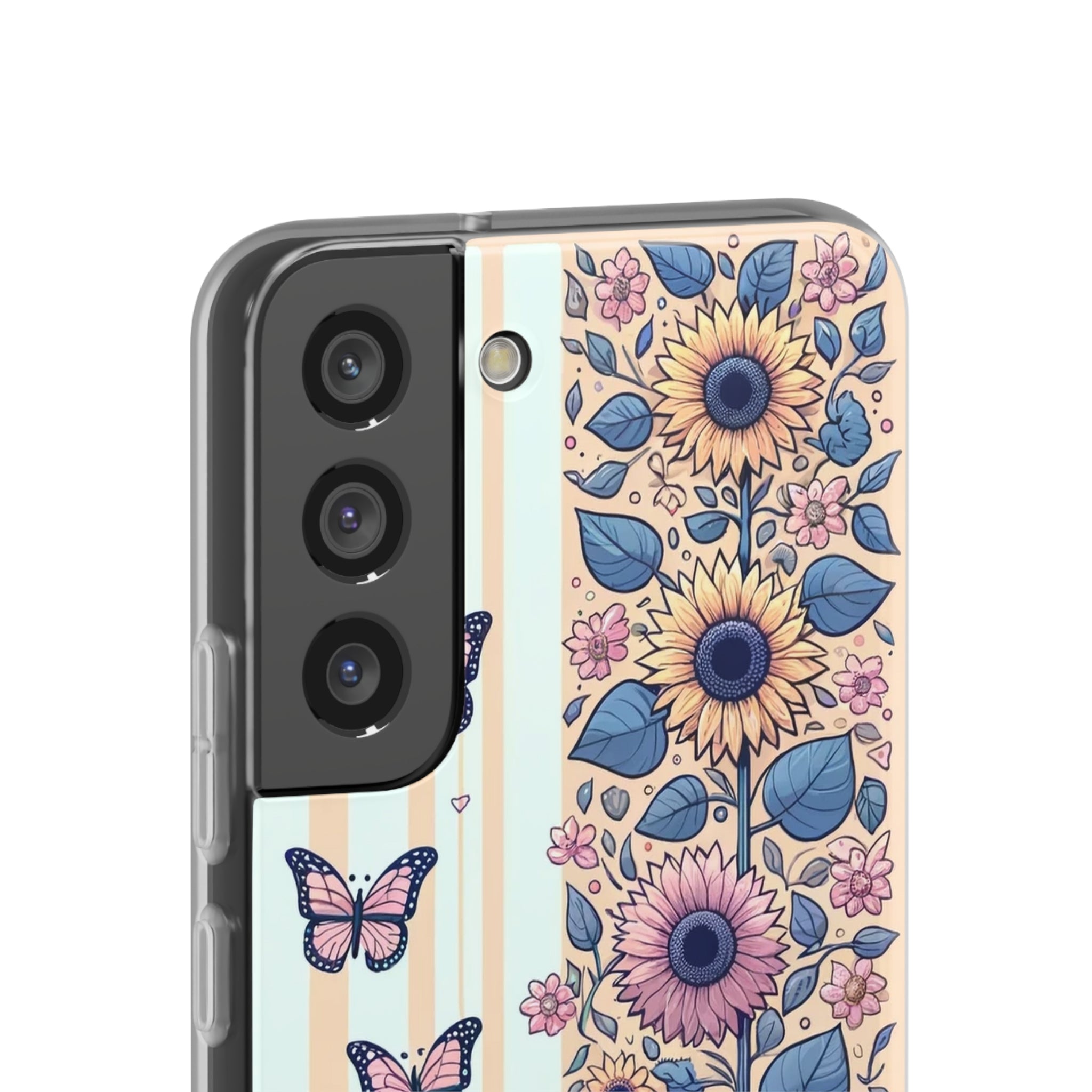 Sunflowers and butterflies - Flexi Case (Samsung only)