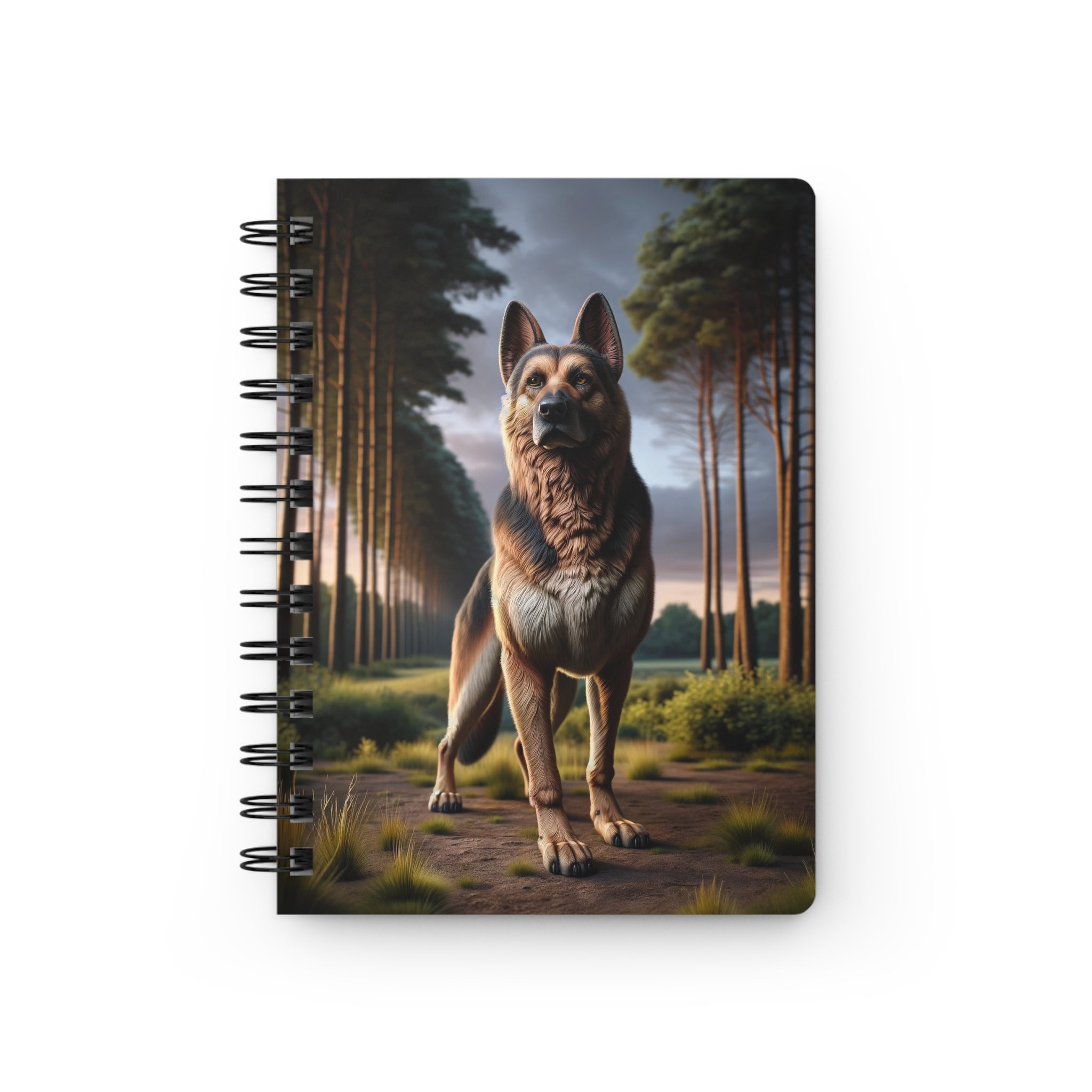 German Shepherd - Spiral Notebook